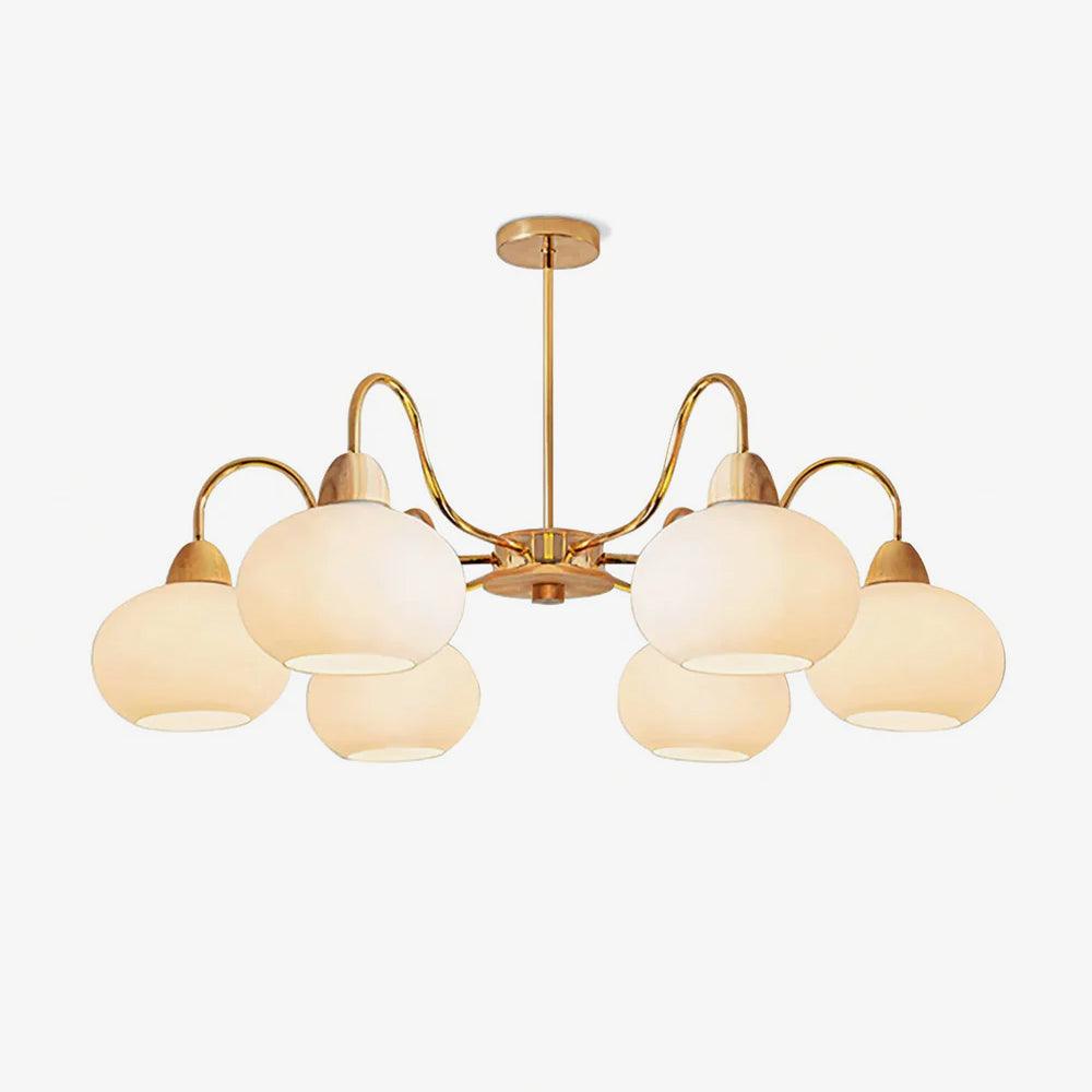 Zevena Glass Chandelier - Blowlighting