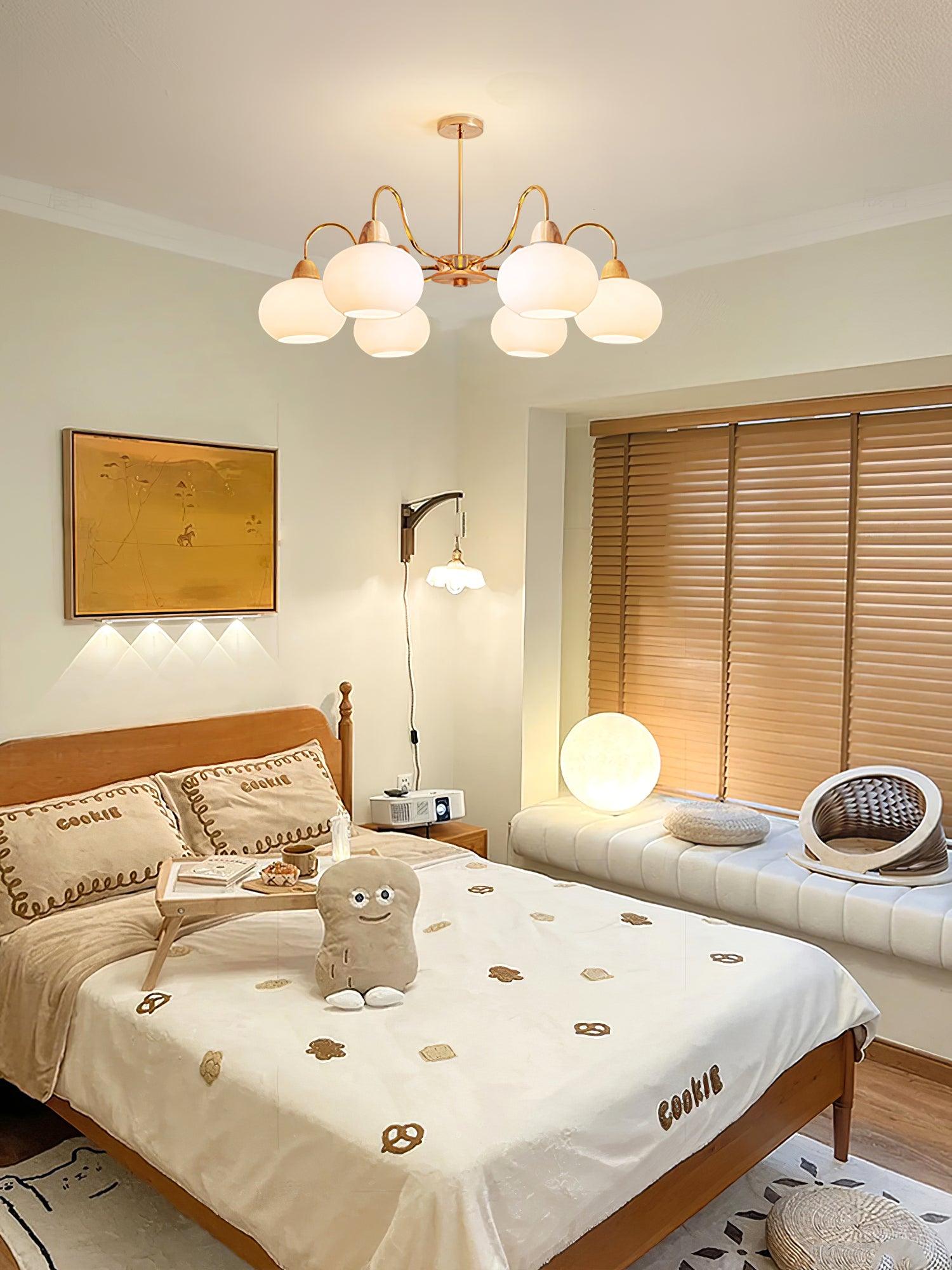 Zevena Glass Chandelier - Blowlighting