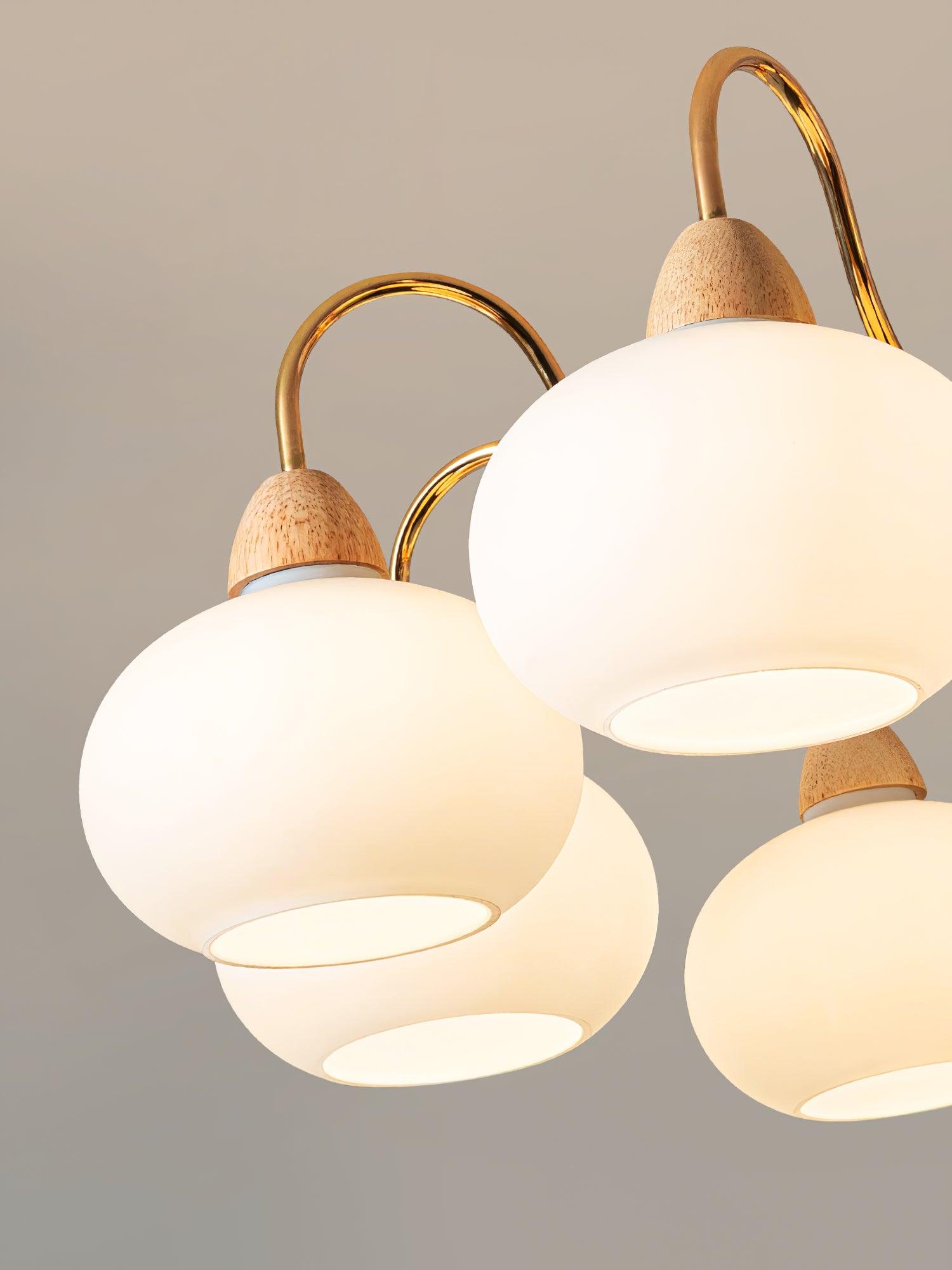 Zevena Glass Chandelier - Blowlighting