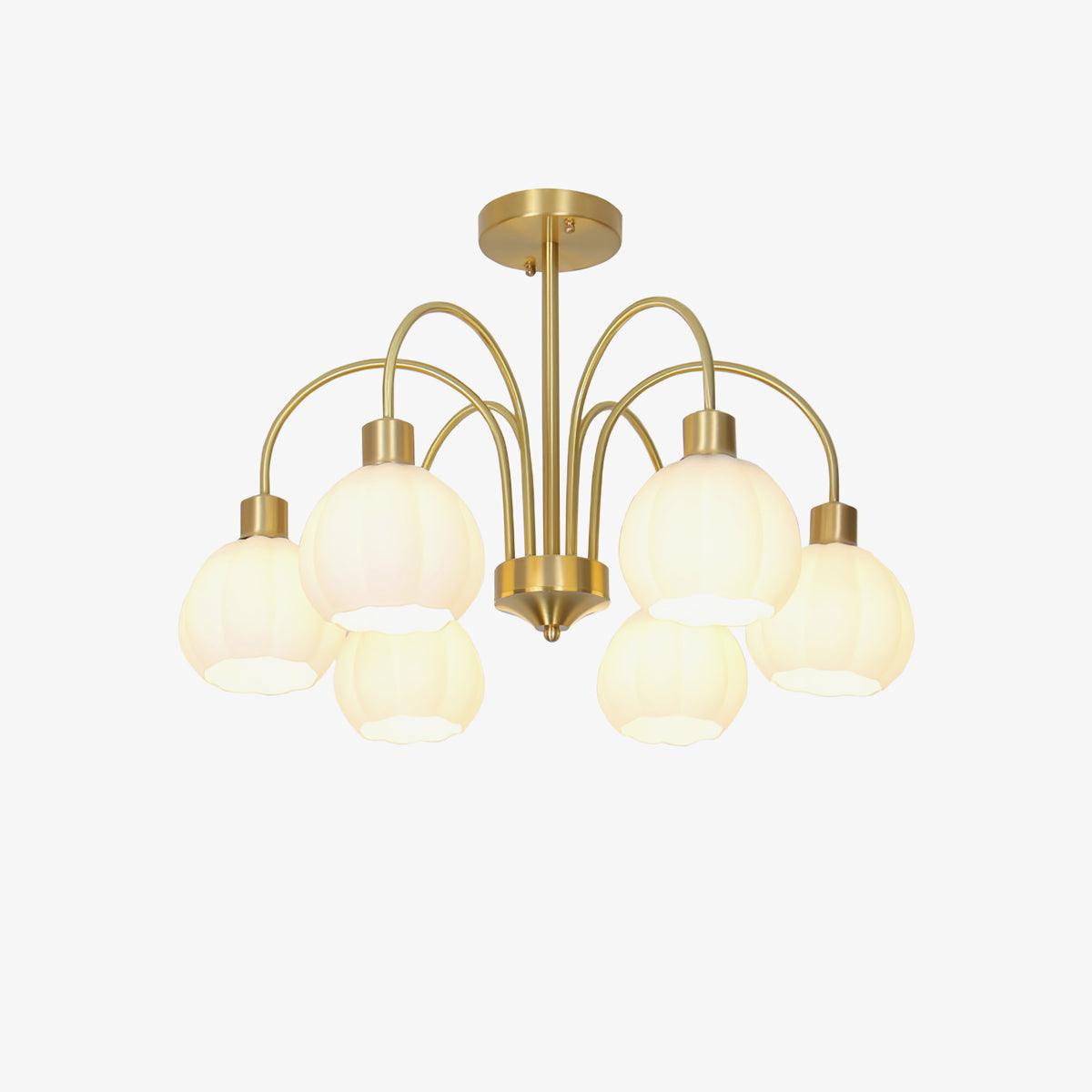 Sawyer Vintage Metal Chandelier - Blowlighting