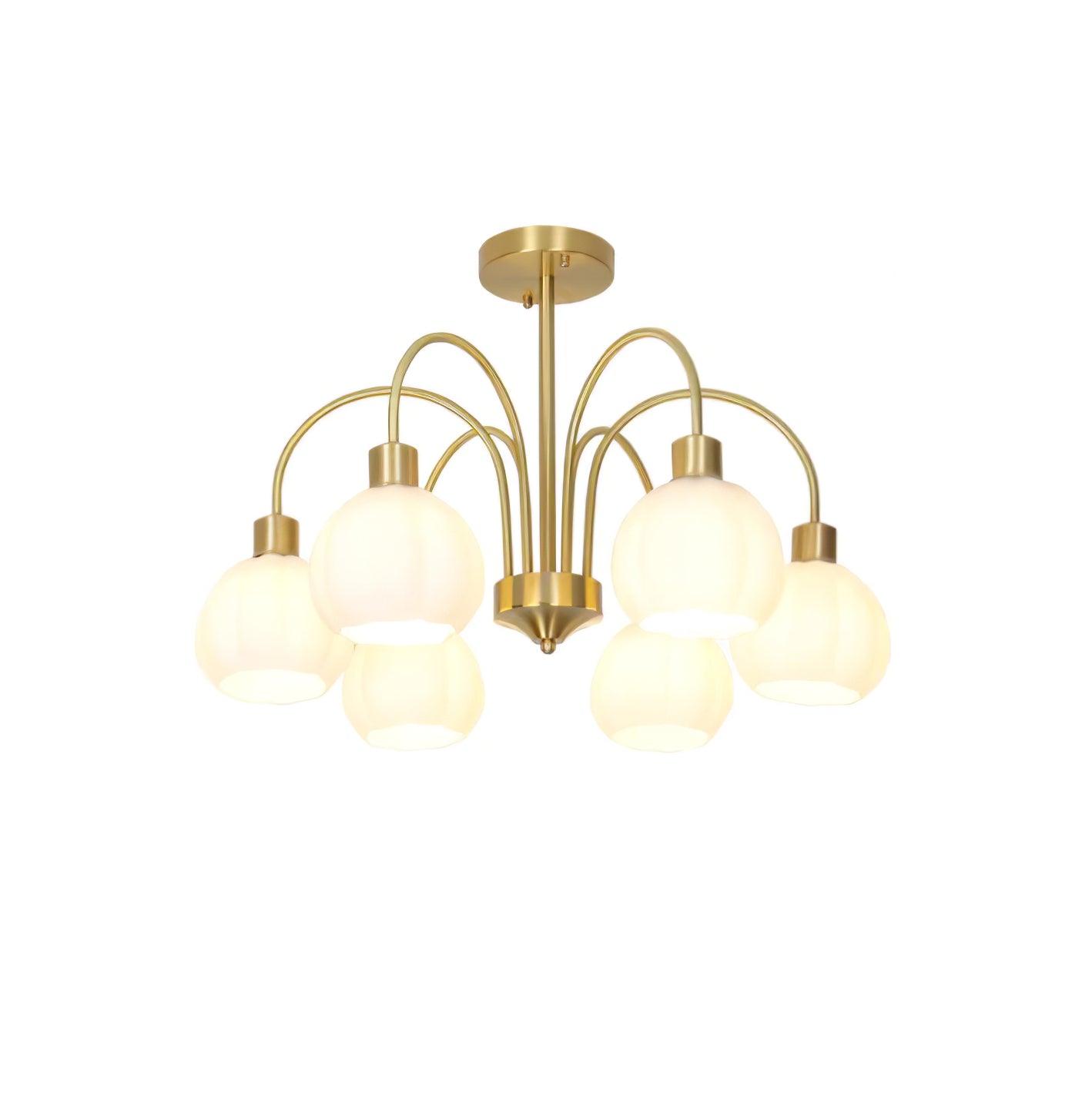 Sawyer Vintage Metal Chandelier - Blowlighting