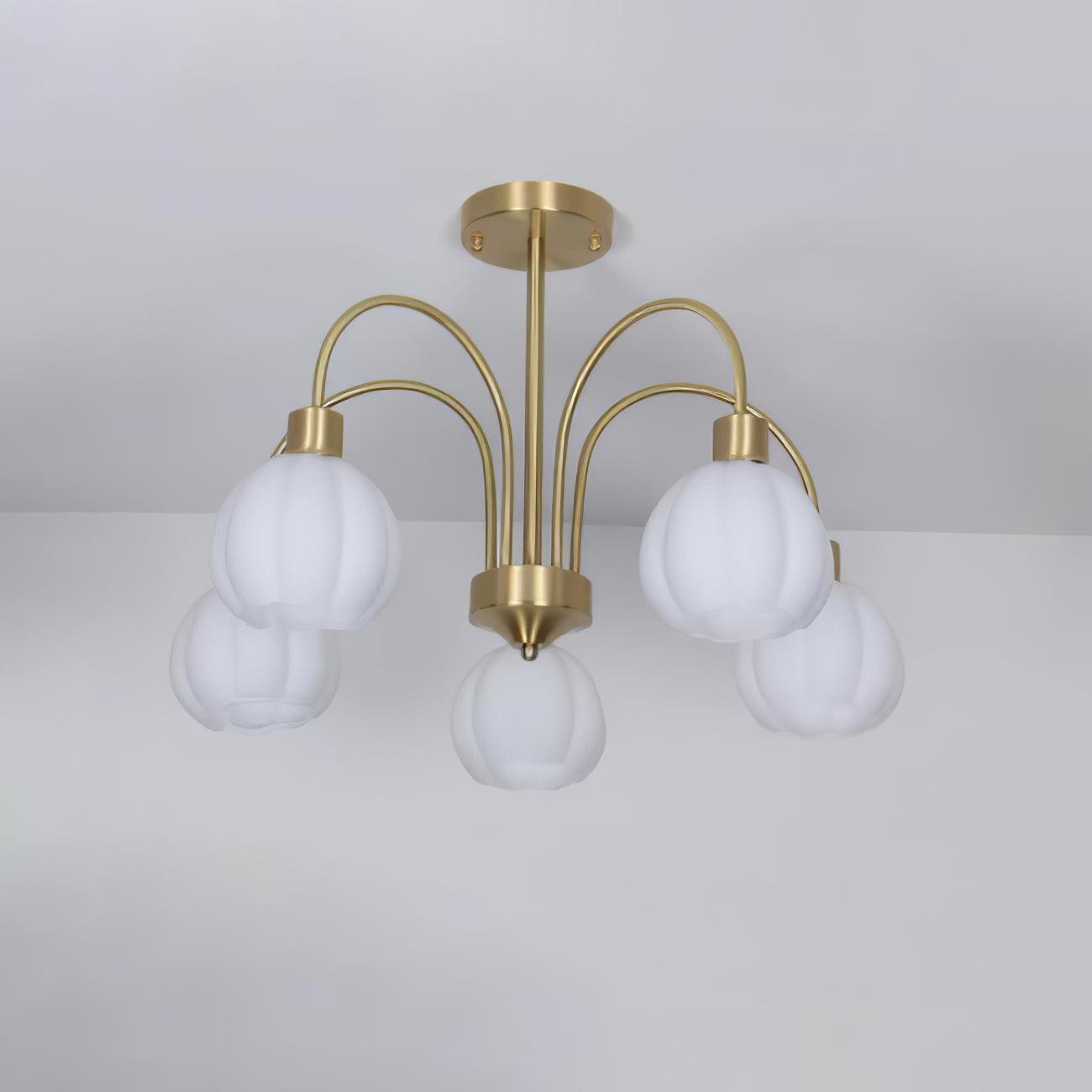 Sawyer Vintage Metal Chandelier - Blowlighting
