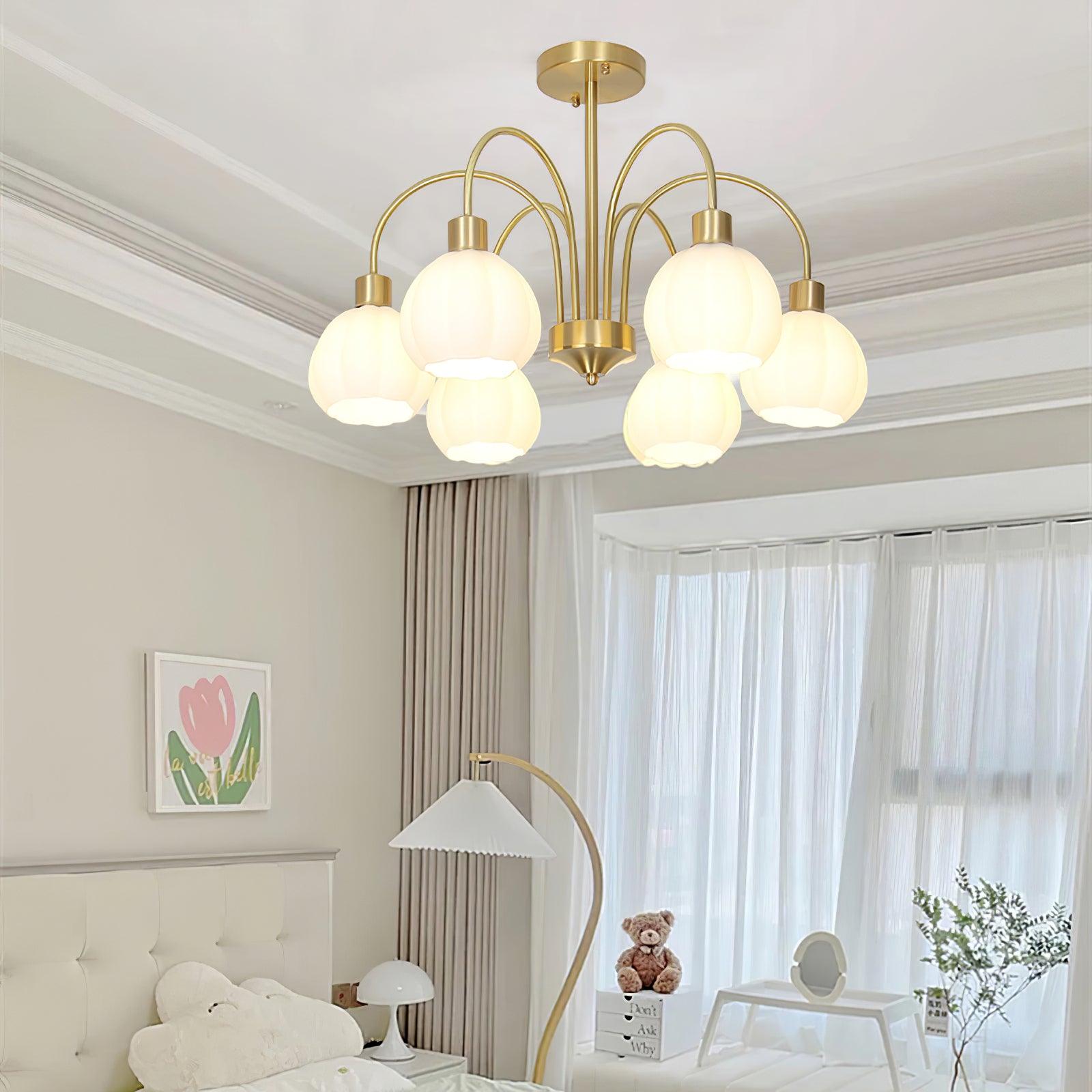 Sawyer Vintage Metal Chandelier - Blowlighting