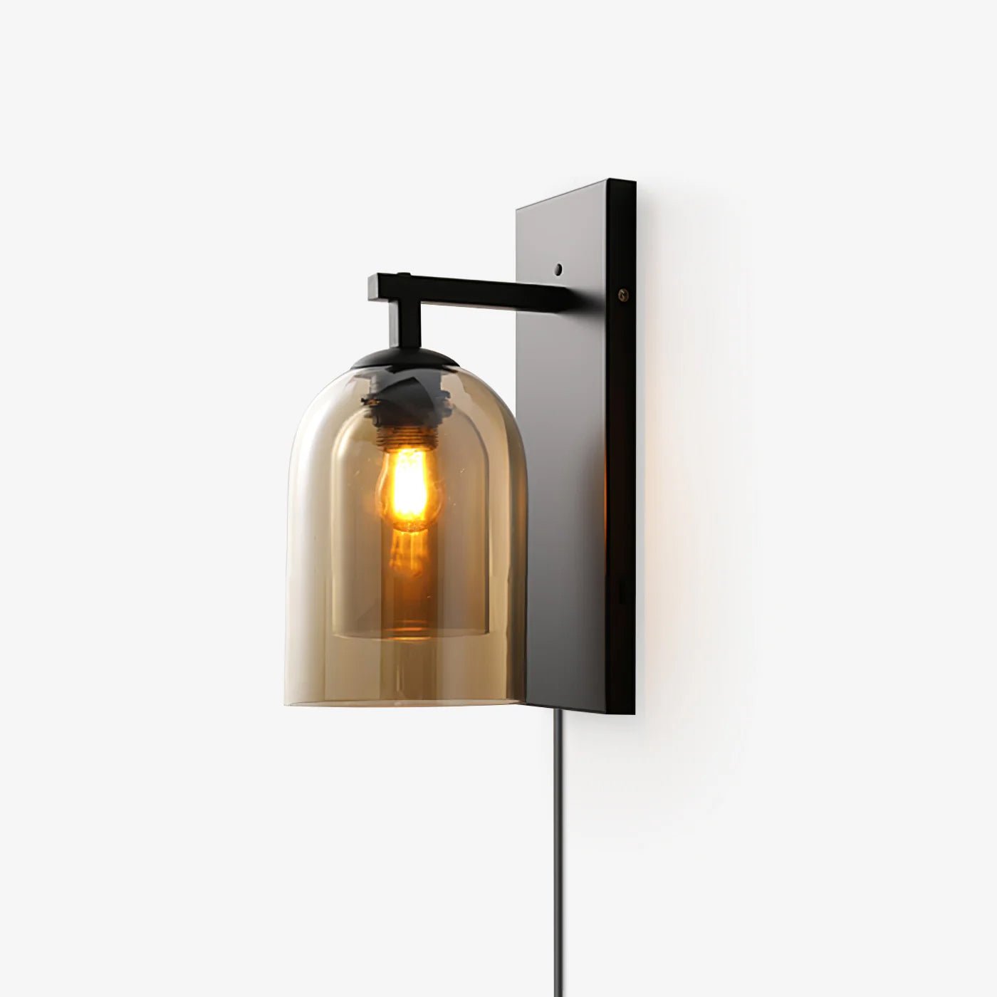 Glass Tubular Plug-in Wall Lamp - Blowlighting