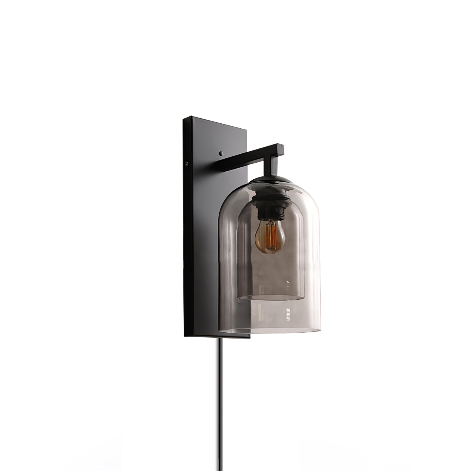 Glass Tubular Plug-in Wall Lamp - Blowlighting