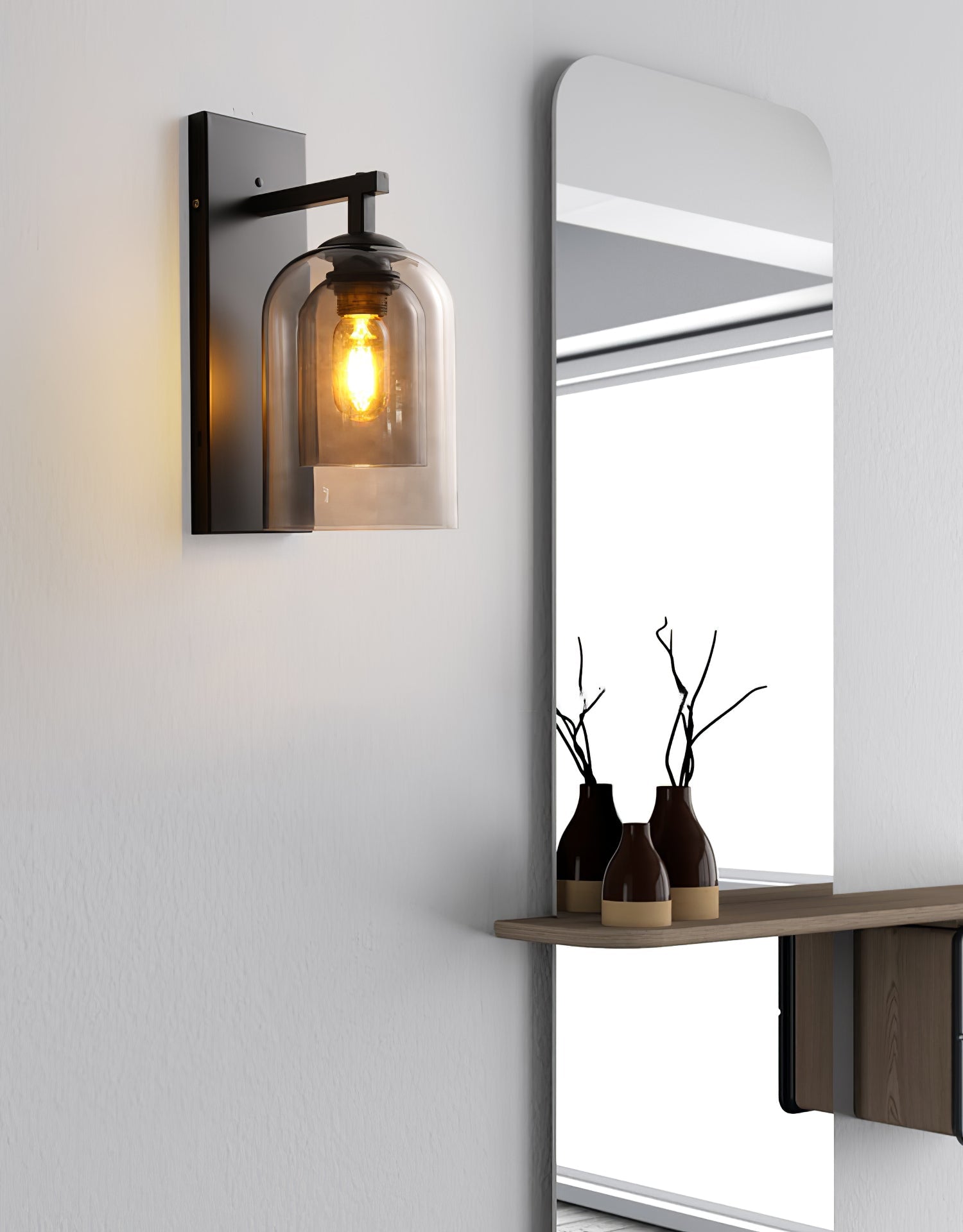 Glass Tubular Wall Lamp - Blowlighting