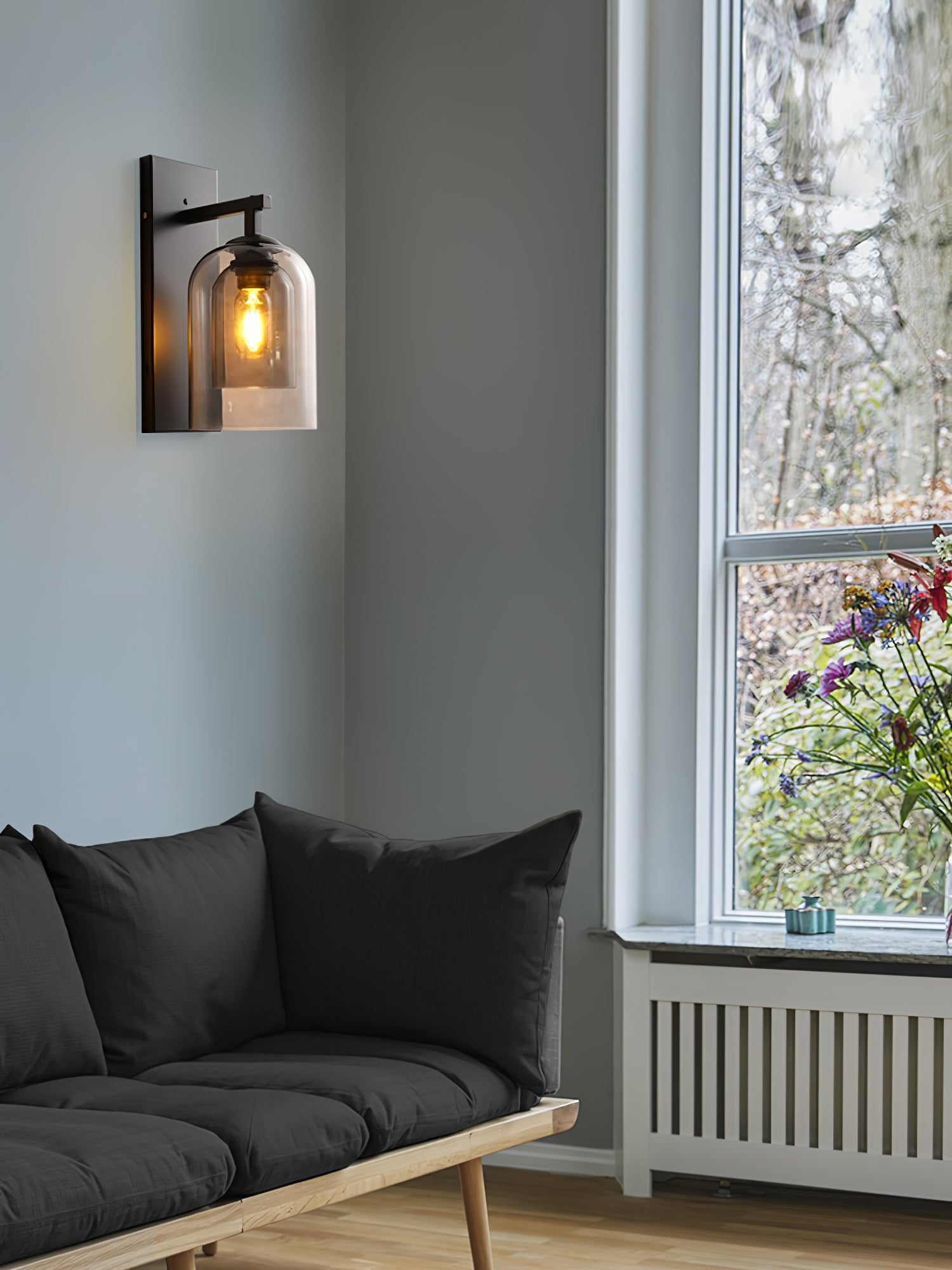Glass Tubular Wall Lamp - Blowlighting