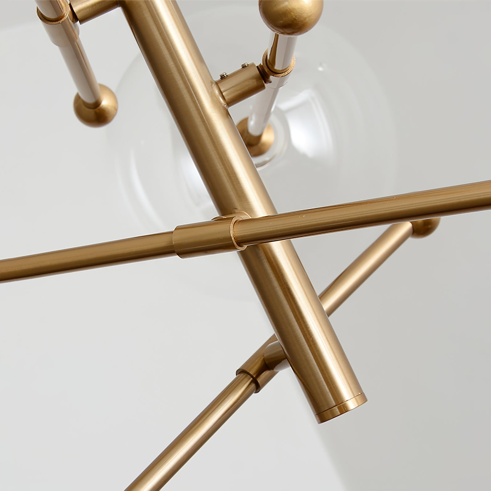 Orbit Contemporary Glass Chandelier - Blowlighting