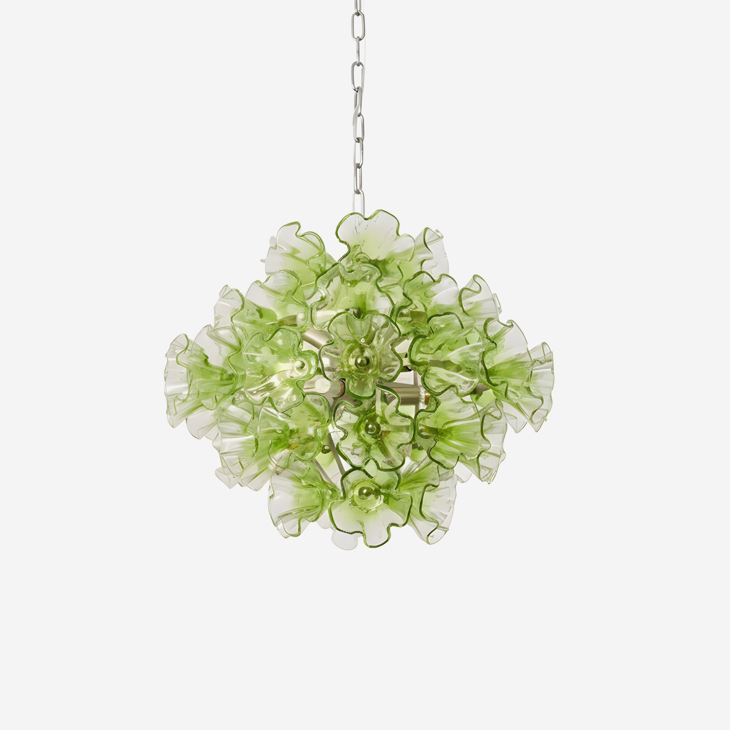 Glassia Floral Glass Pendant Light
