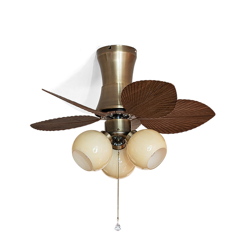 Glauk Oriental Metal Ceiling Fan Light