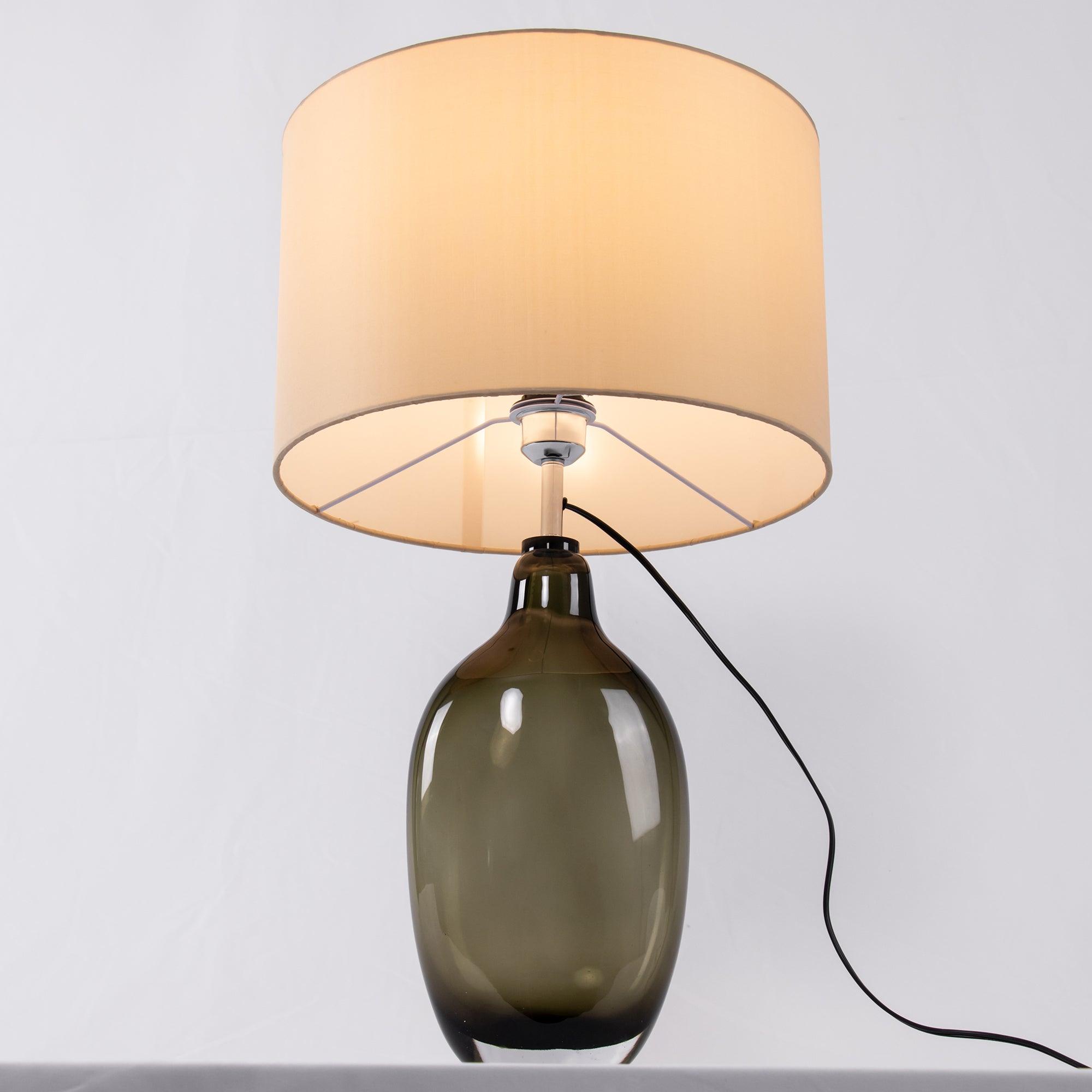 Glazed Crystal Table Lamp - Blowlighting