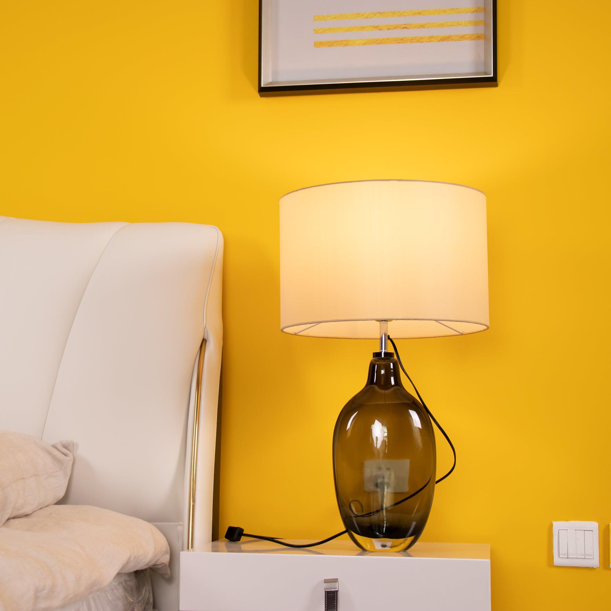 Glazed Crystal Table Lamp - Blowlighting
