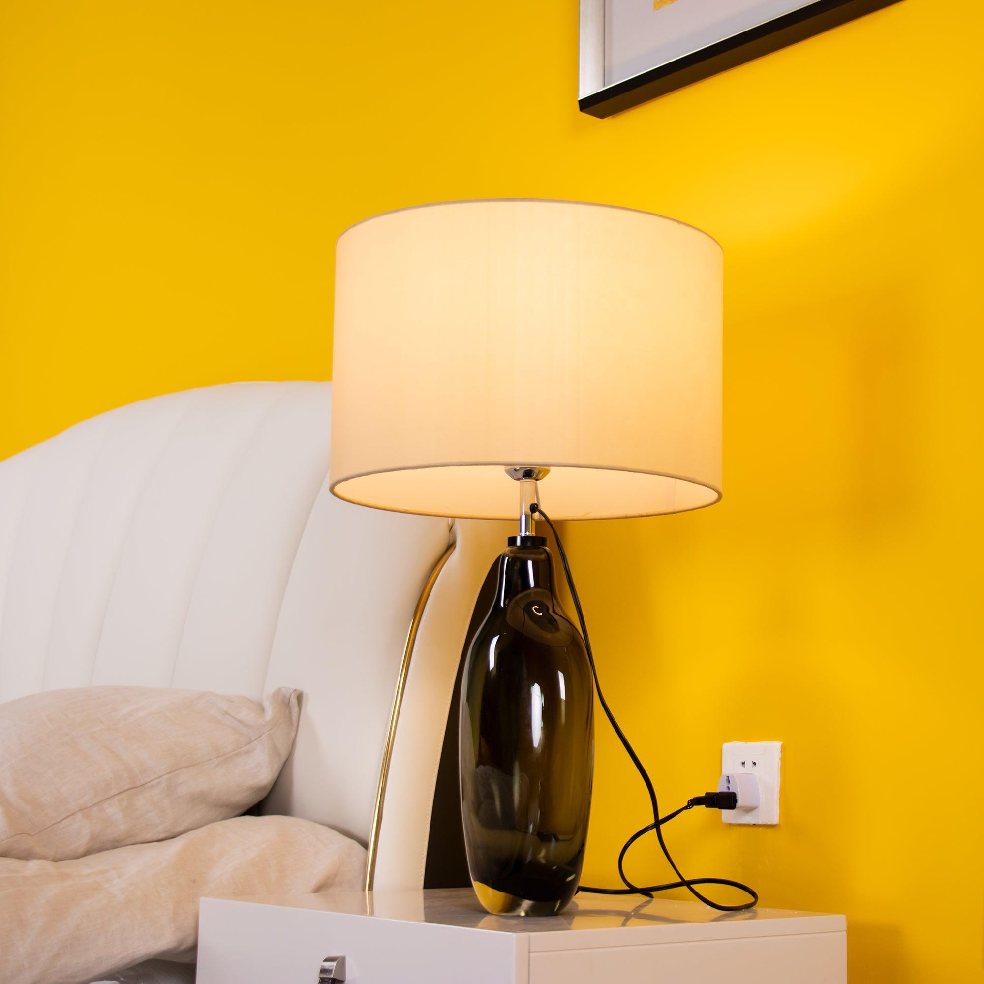 Glazed Crystal Table Lamp - Blowlighting