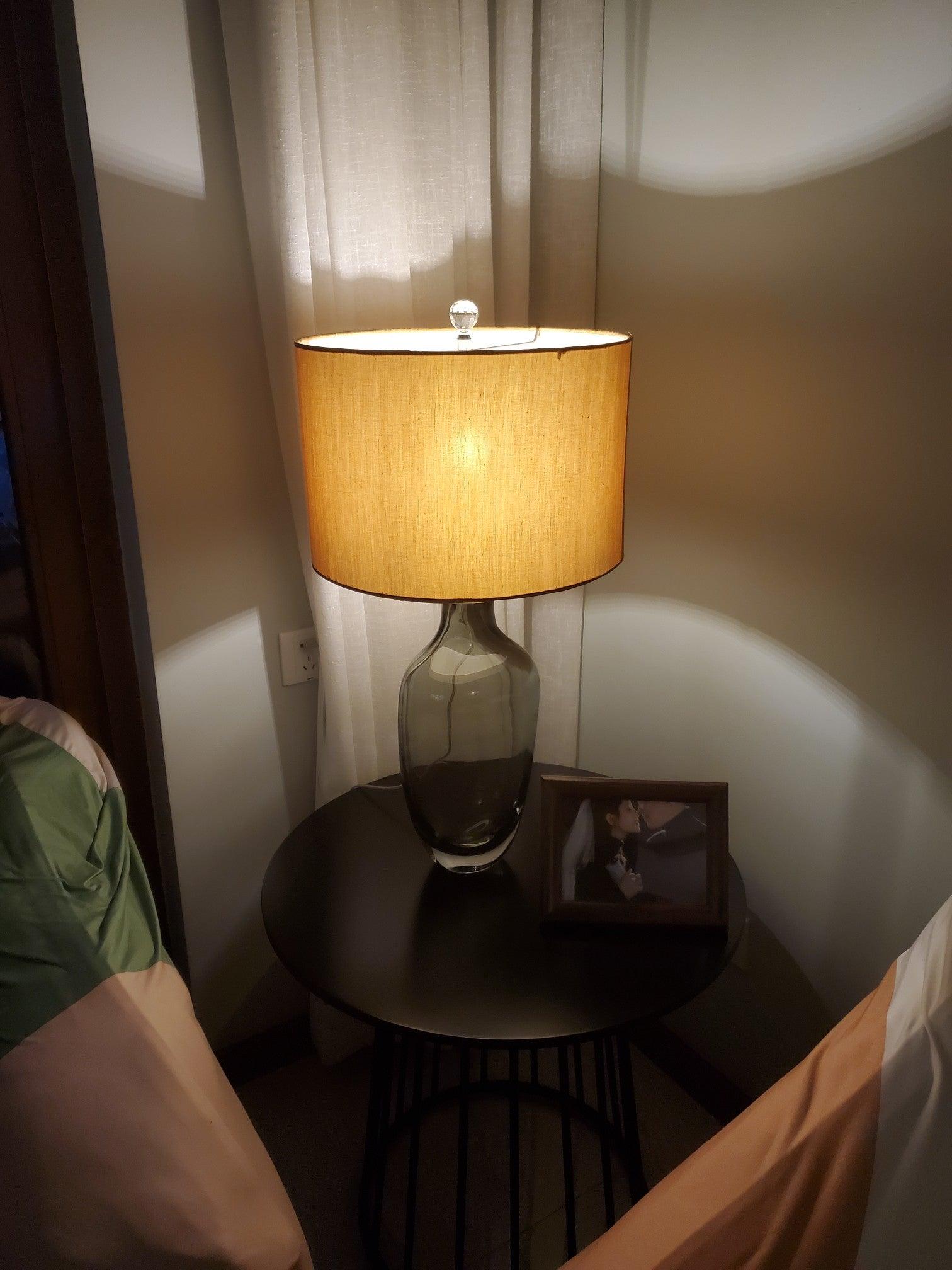 Glazed Crystal Table Lamp - Blowlighting