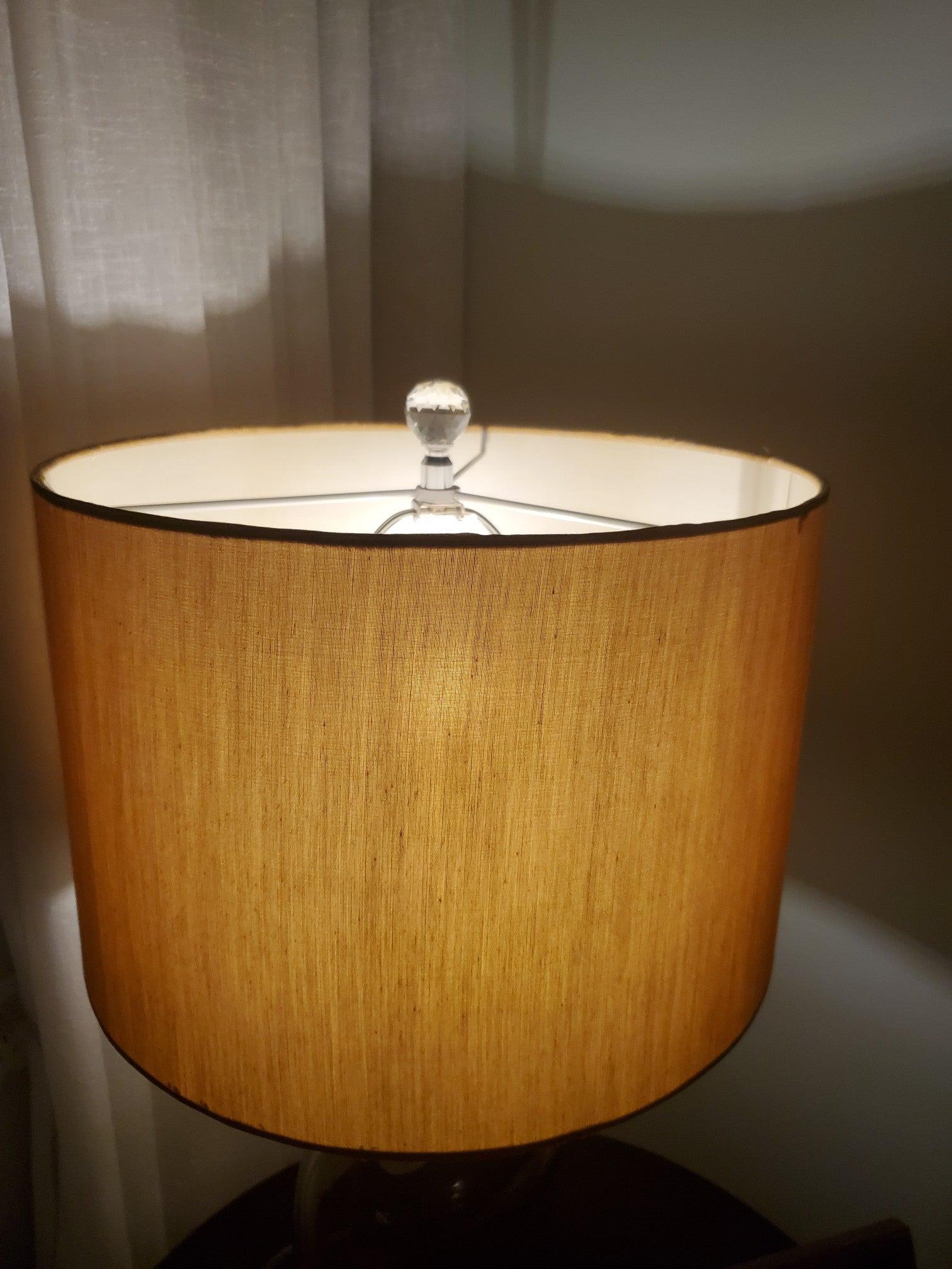 Glazed Crystal Table Lamp - Blowlighting