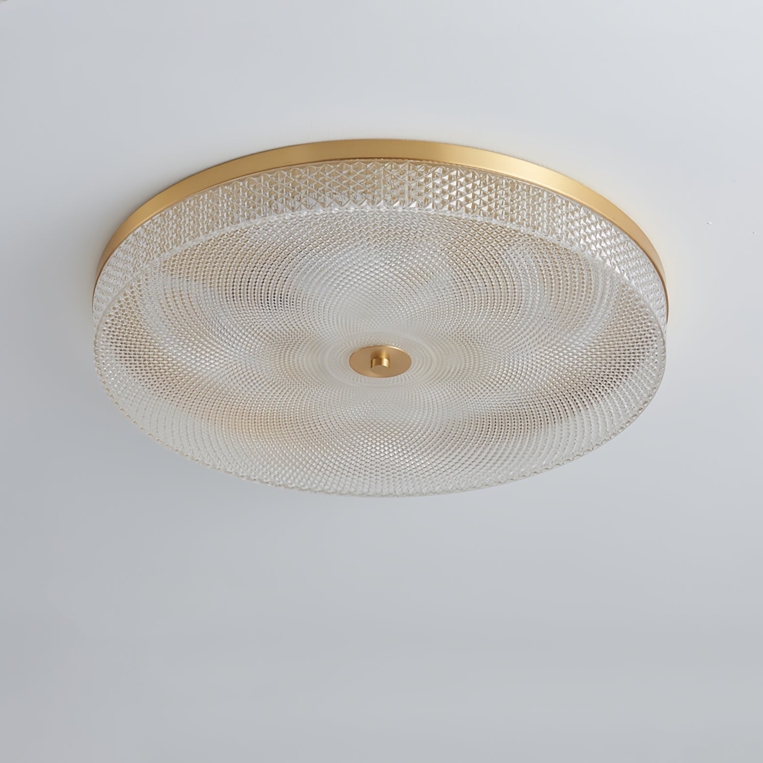 Glimmering Striped Ceiling Light - Blowlighting