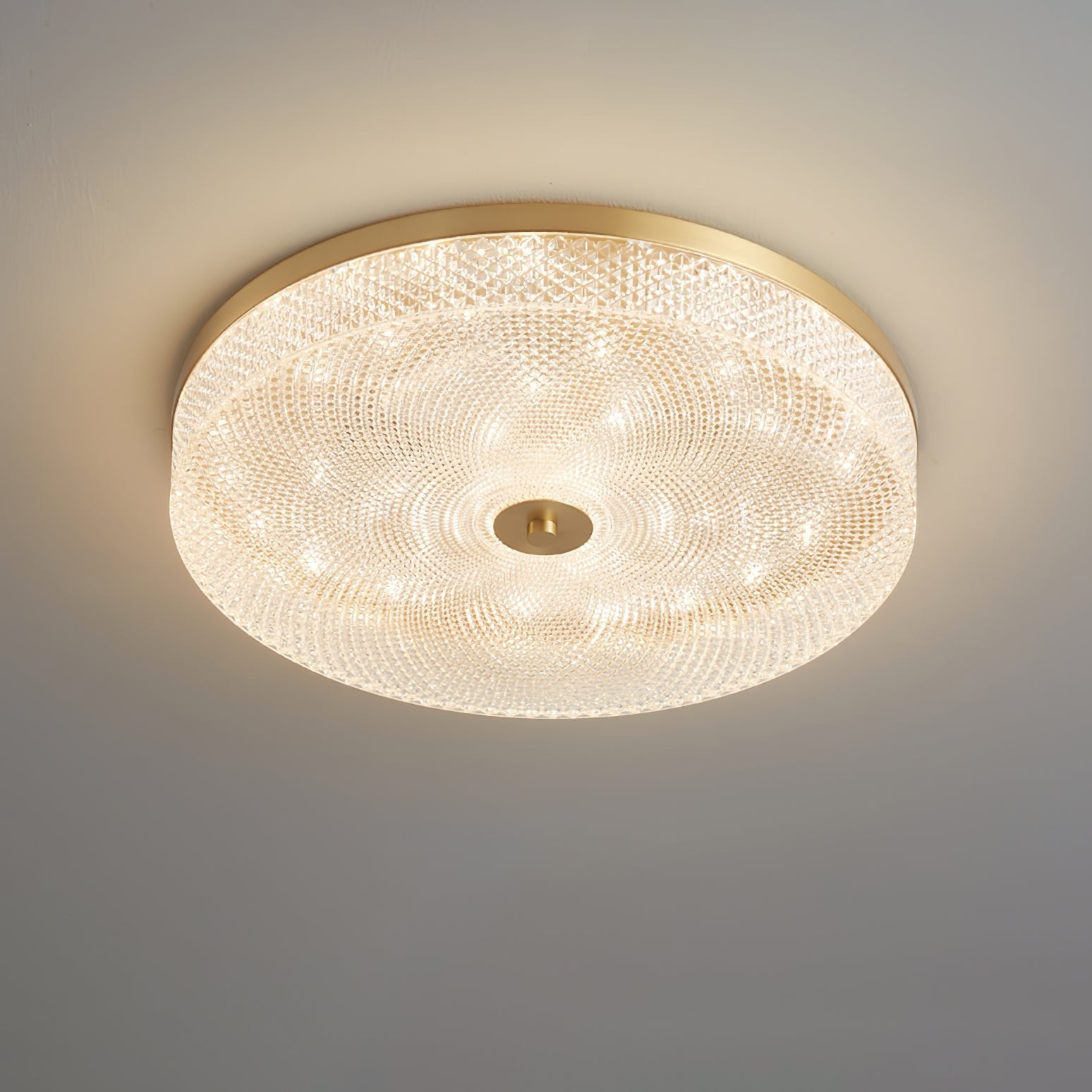 Glimmering Striped Ceiling Light - Blowlighting