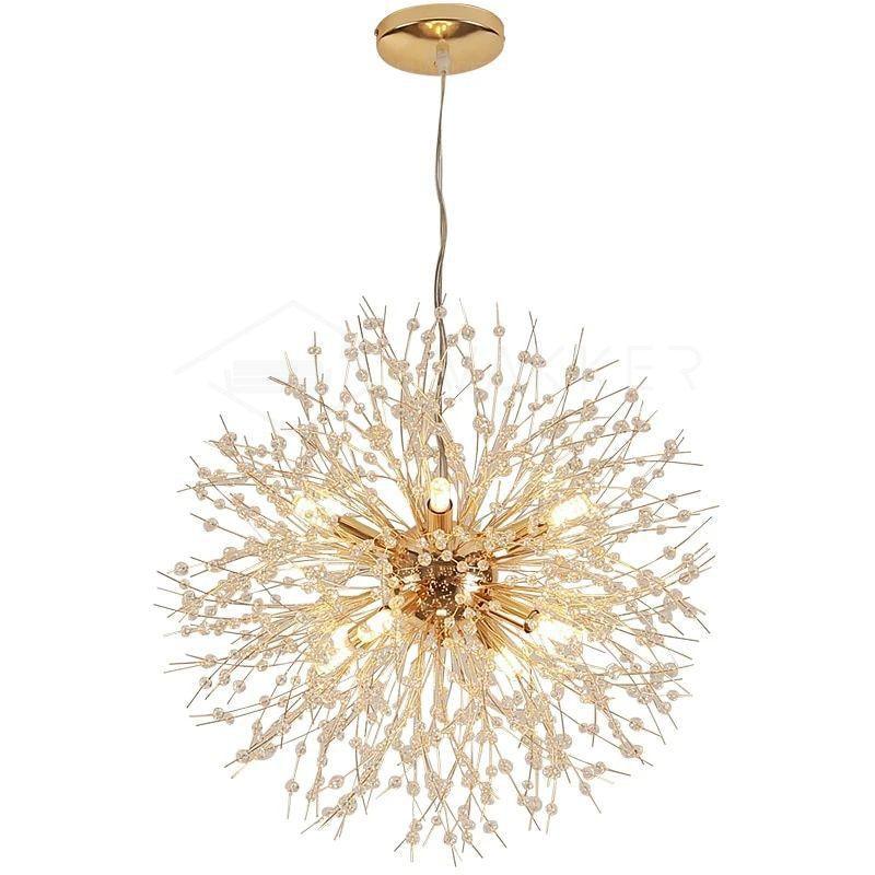 Crystal Dandelion Chandelier - Blowlighting