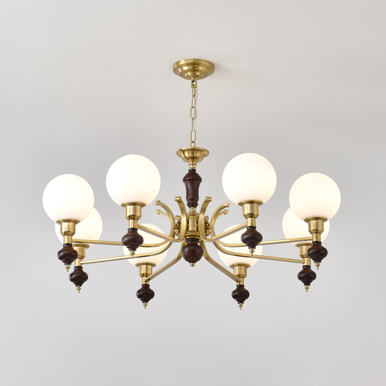 Globe Orb Chandelier - Blowlighting