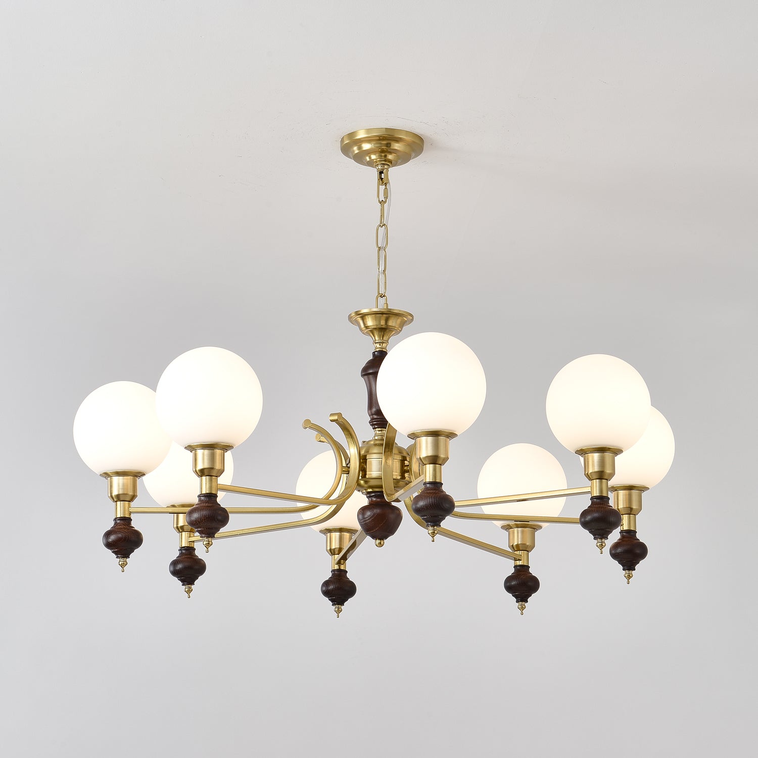 Globe Orb Chandelier - Blowlighting