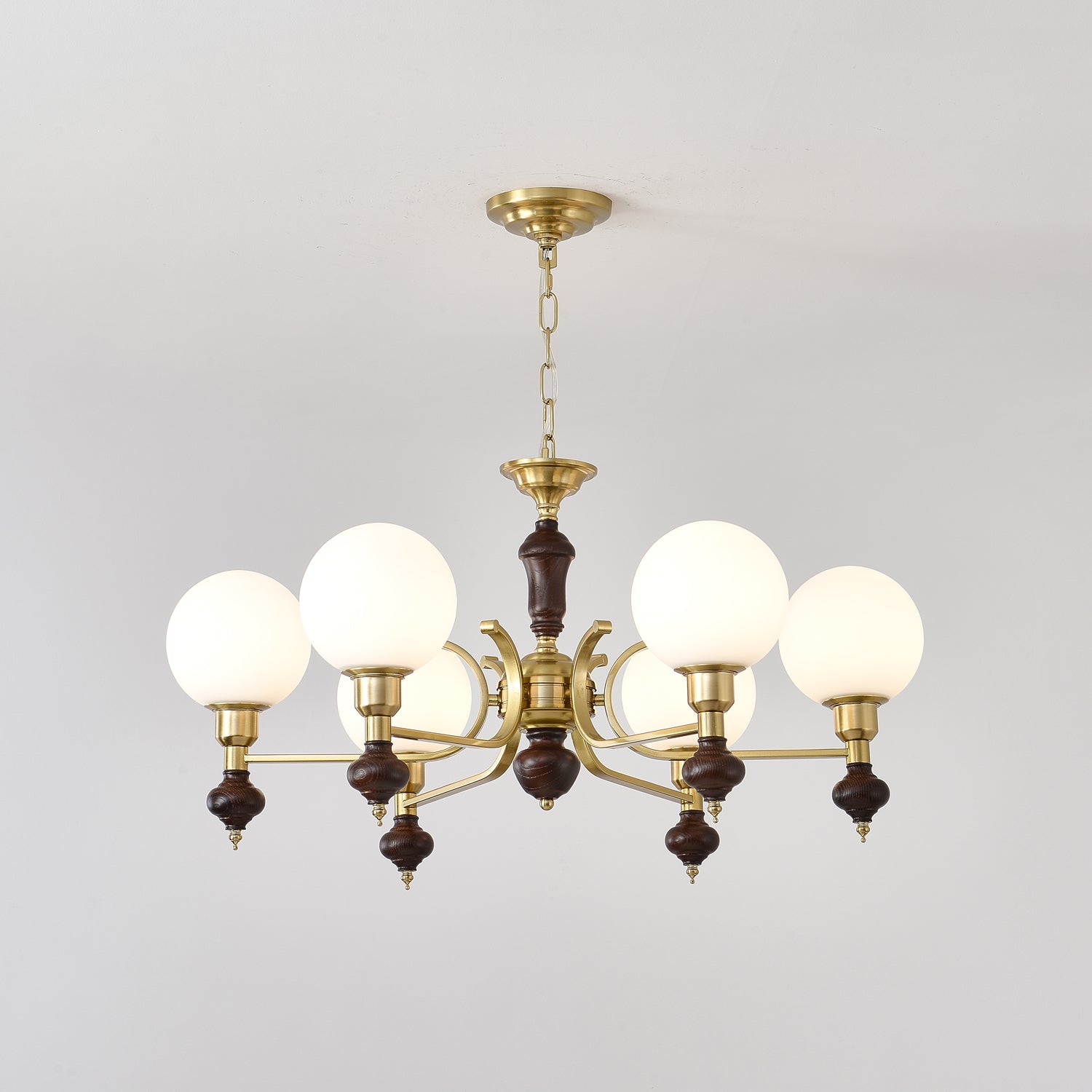 Globe Orb Chandelier - Blowlighting