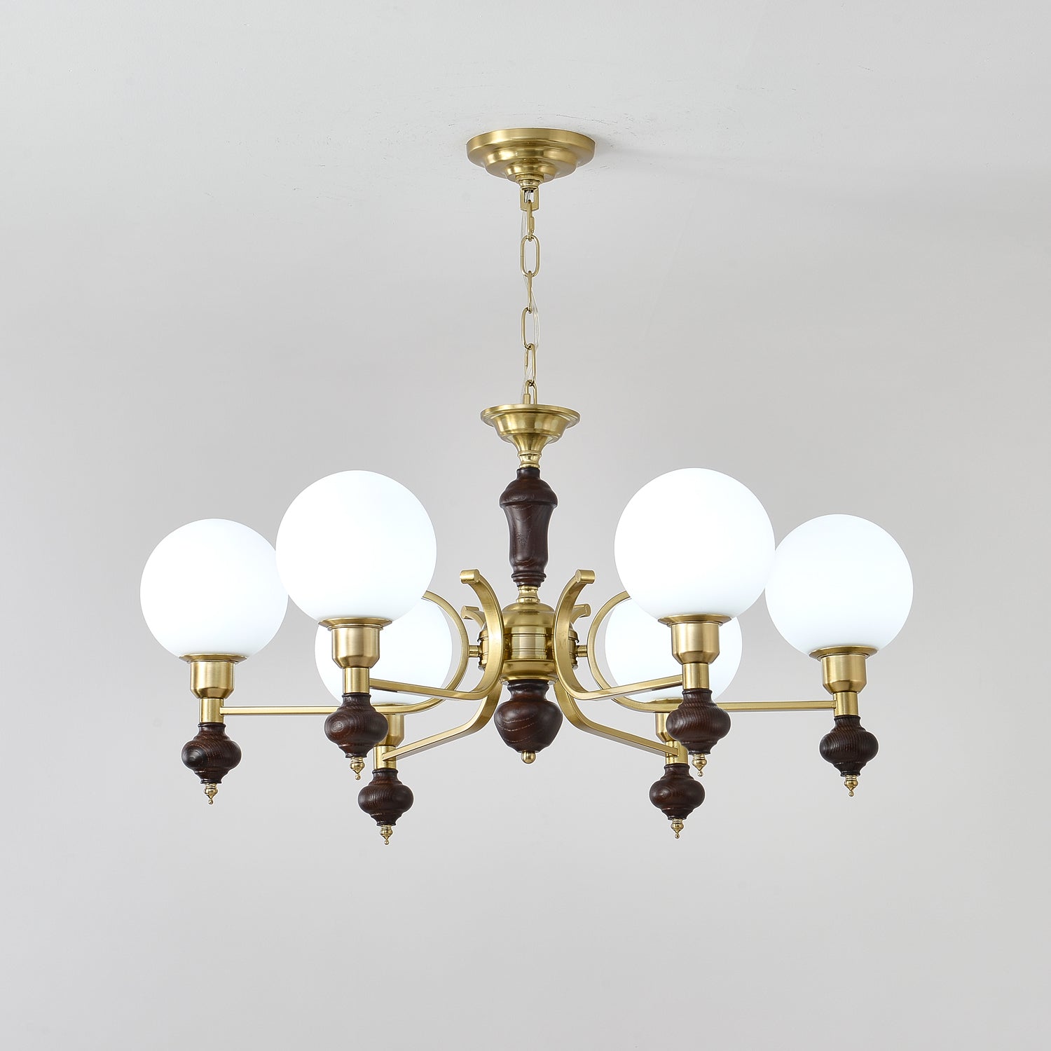 Globe Orb Chandelier - Blowlighting