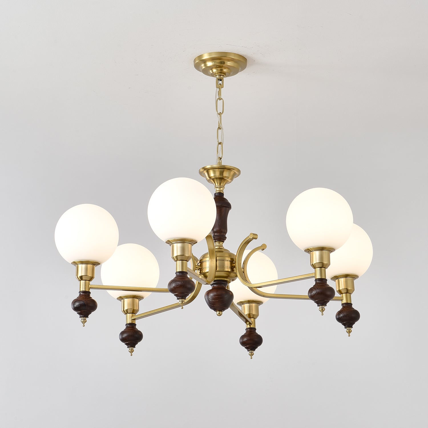 Globe Orb Chandelier - Blowlighting