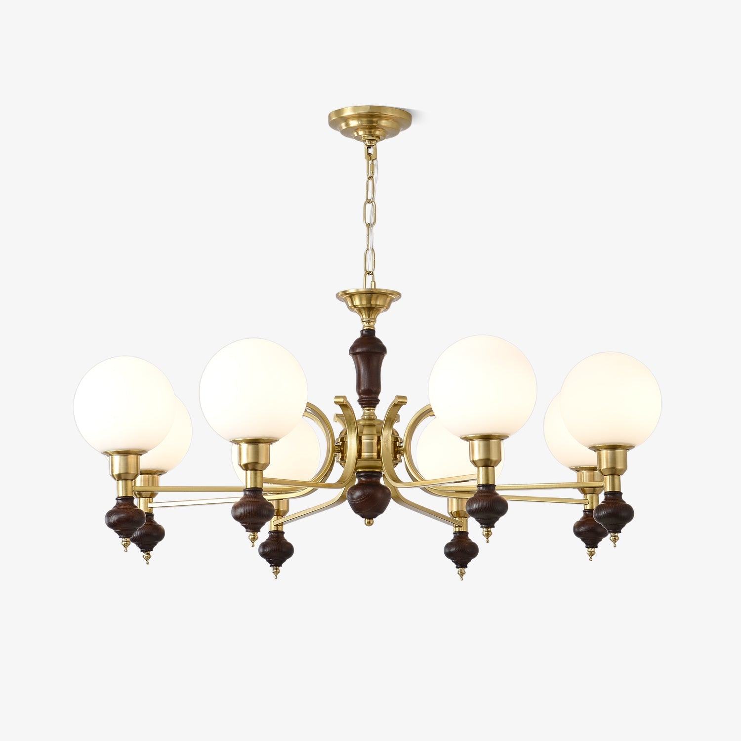 Globe Orb Chandelier - Blowlighting