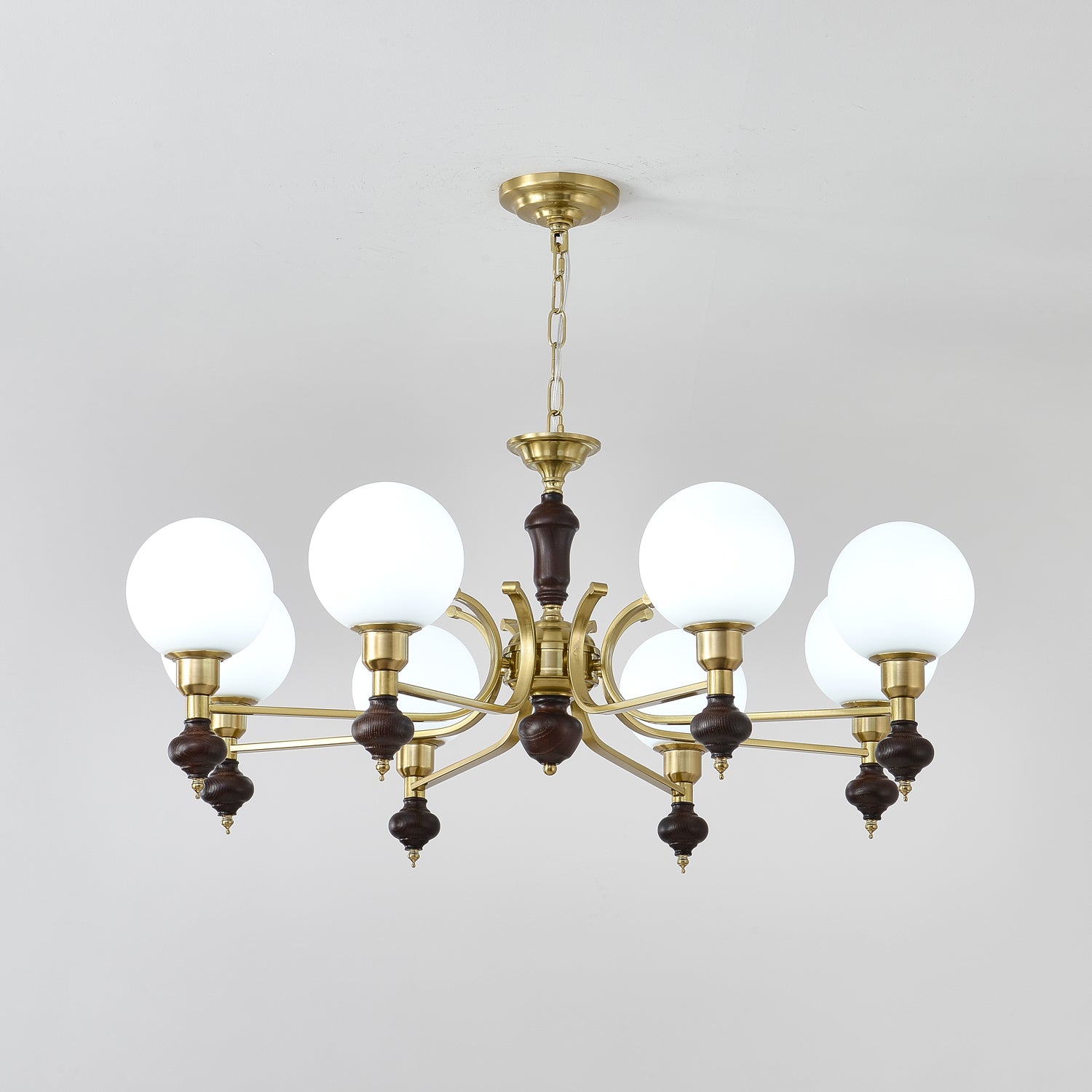Globe Orb Chandelier - Blowlighting