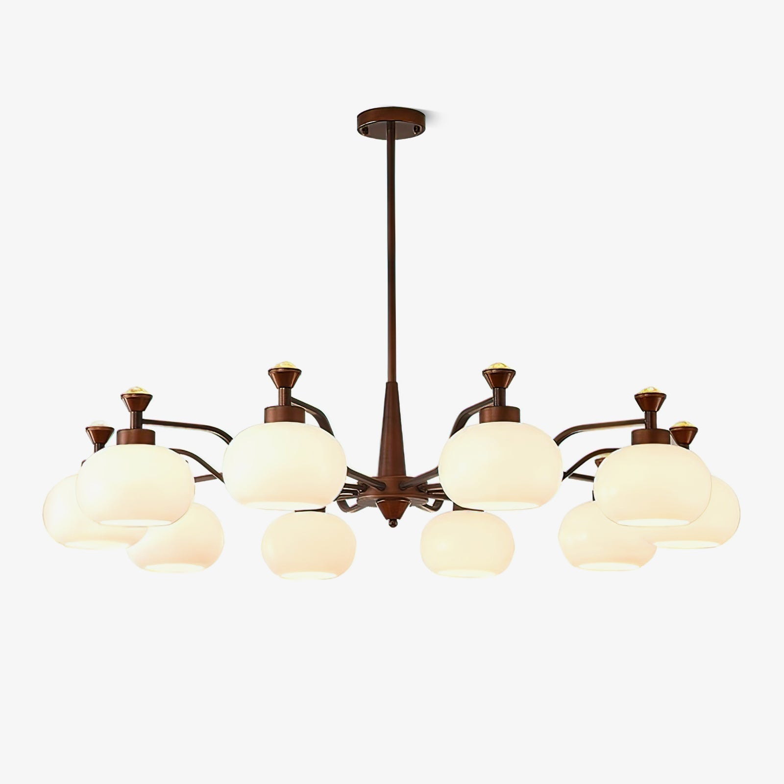 Aurora Chandelier Globe Spotlight - Blowlighting