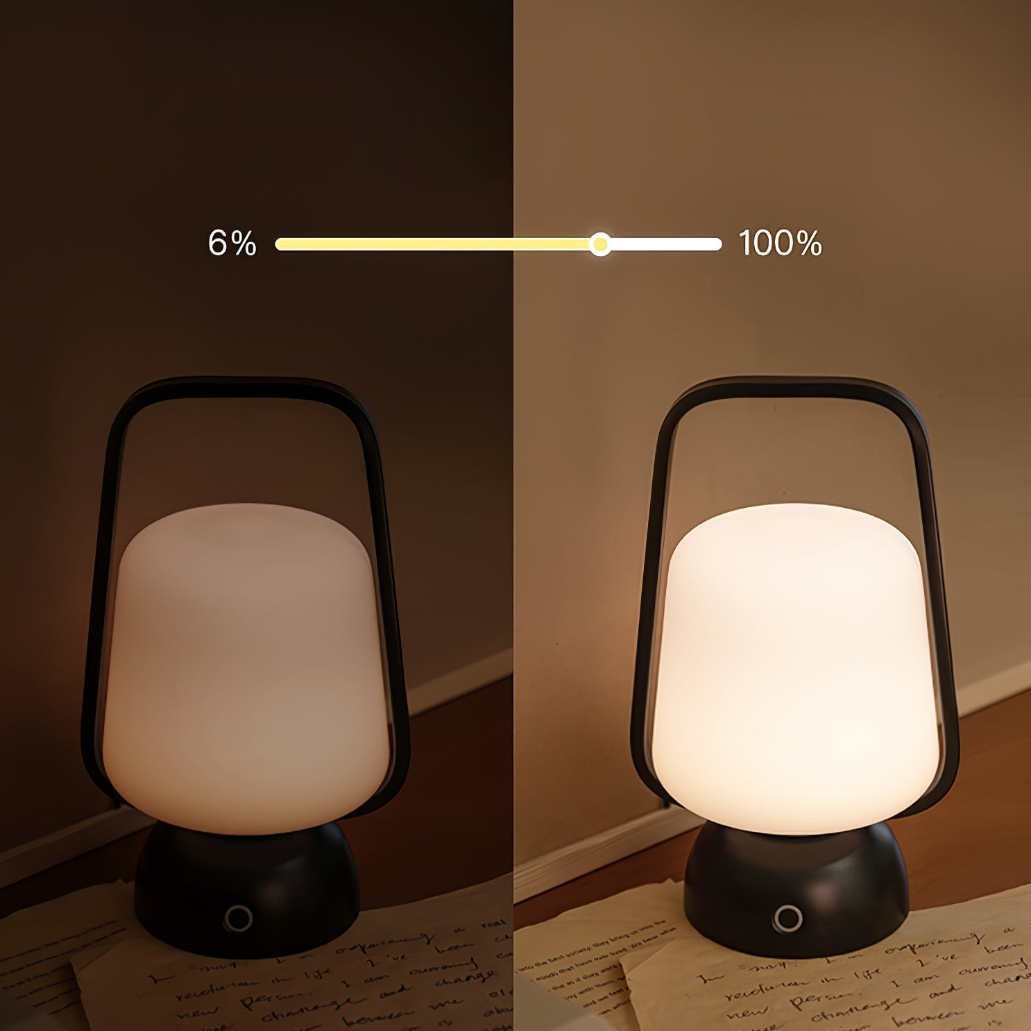 Glopa Portable LED Lantern Lamp - Blowlighting