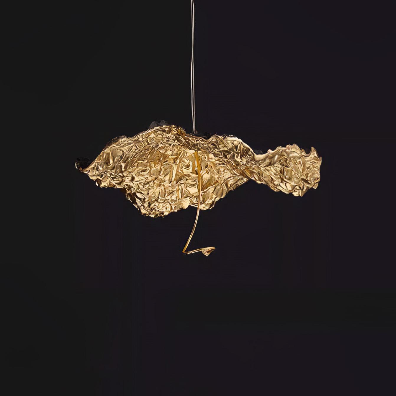 Aureate Cloud Brass Cluster Chandelier - Blowlighting
