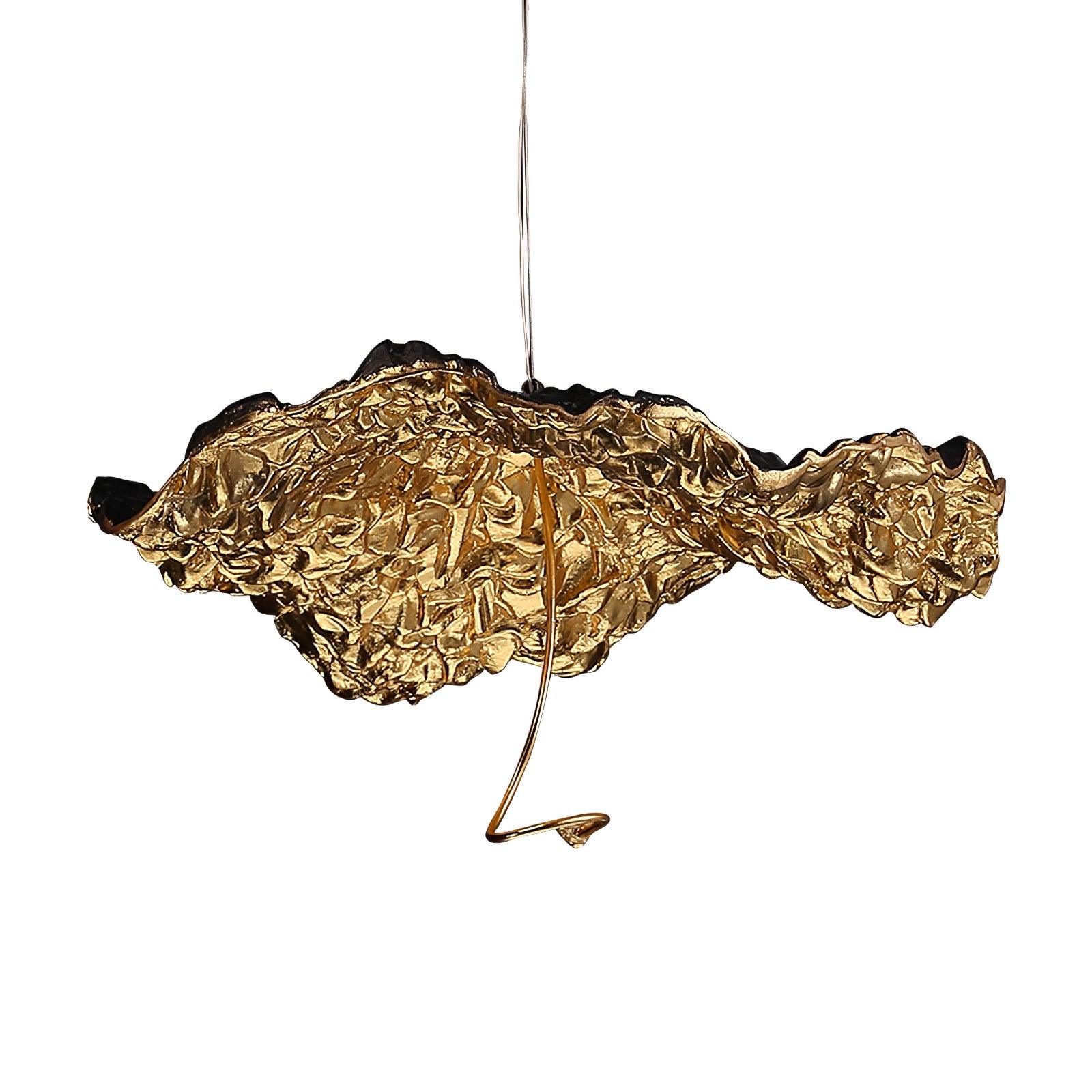 Aureate Cloud Brass Cluster Chandelier - Blowlighting