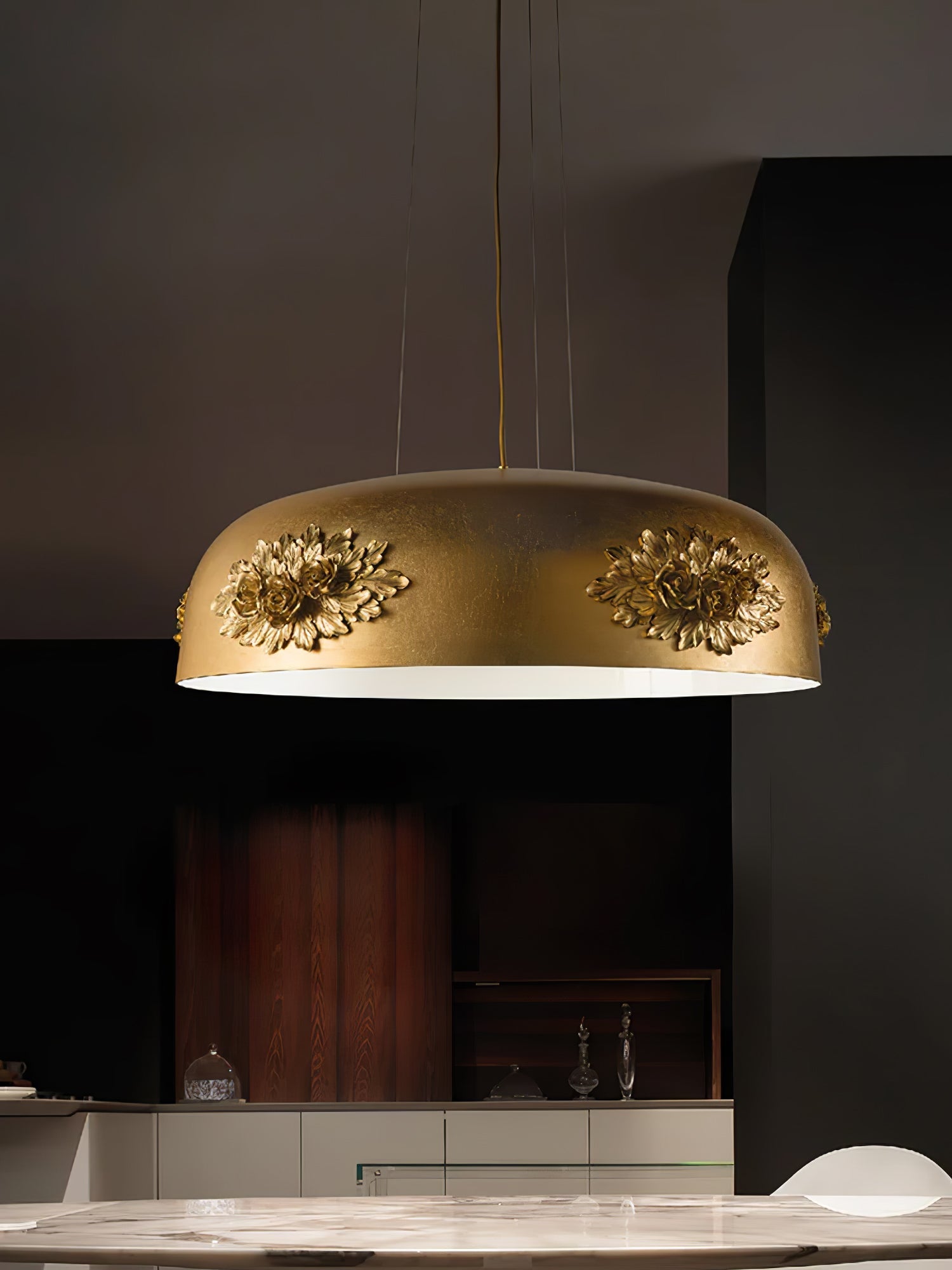 Gold Tuzzi Pendant Light - Blowlighting