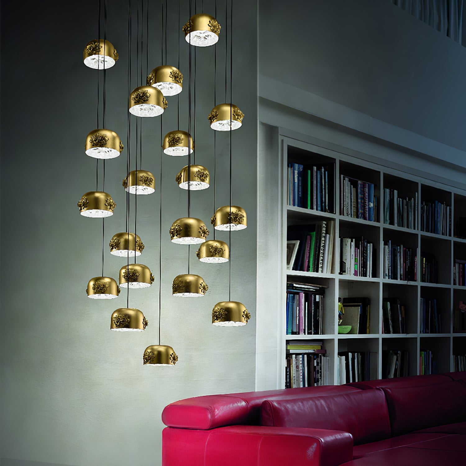 Gold Tuzzi Pendant Light - Blowlighting