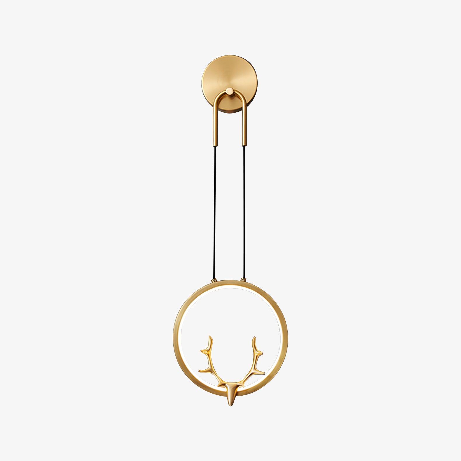 Golden Antler Wall Light - Blowlighting