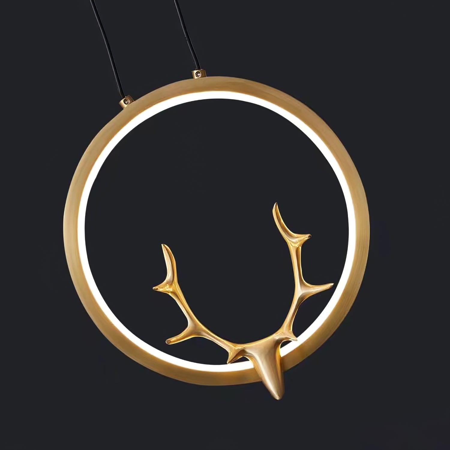 Golden Antler Wall Light - Blowlighting