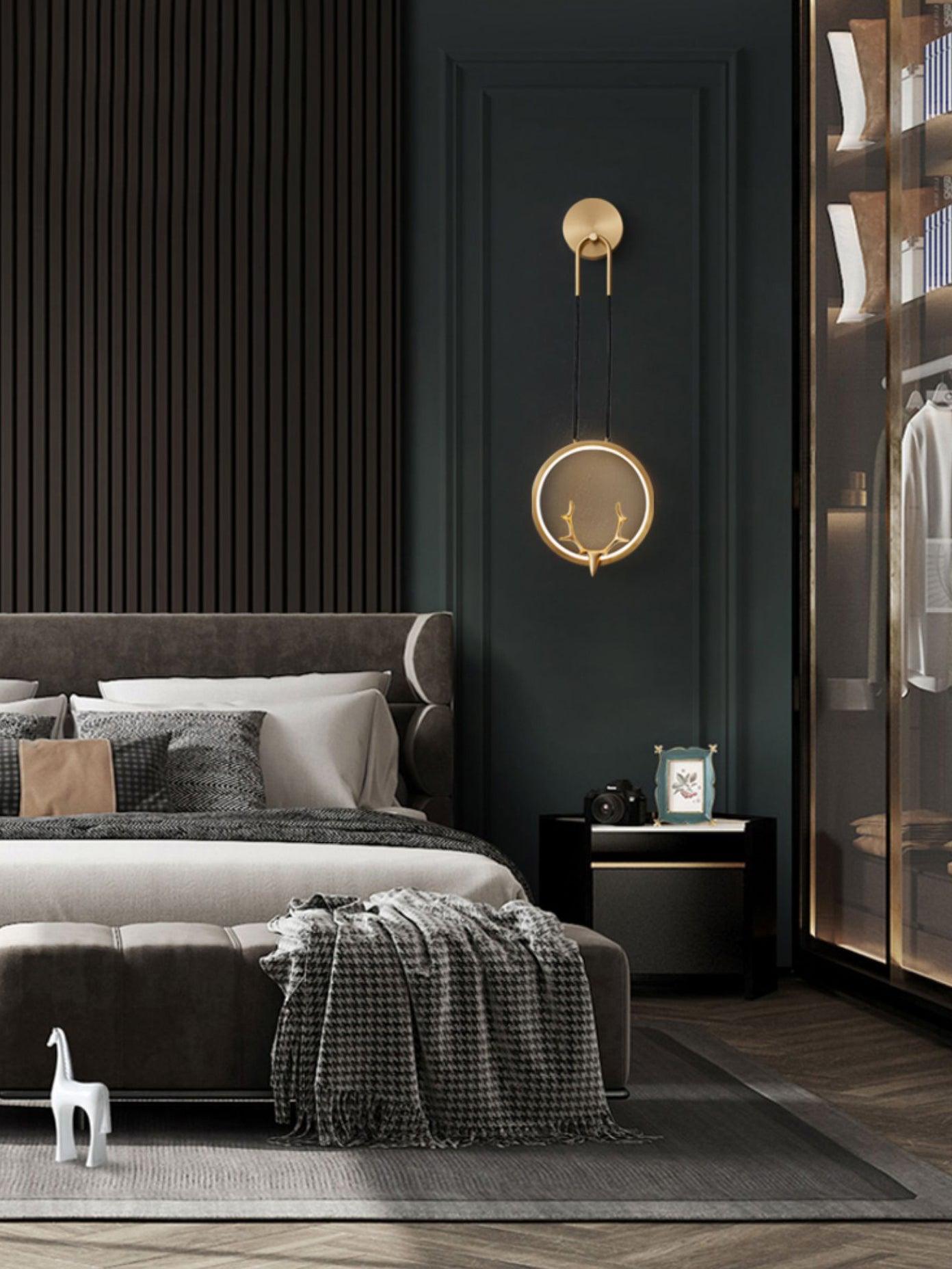 Golden Antler Wall Light - Blowlighting