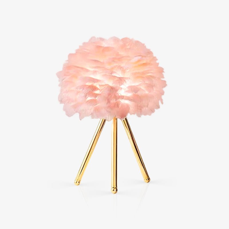 Goose Feather Table Lamp - Blowlighting