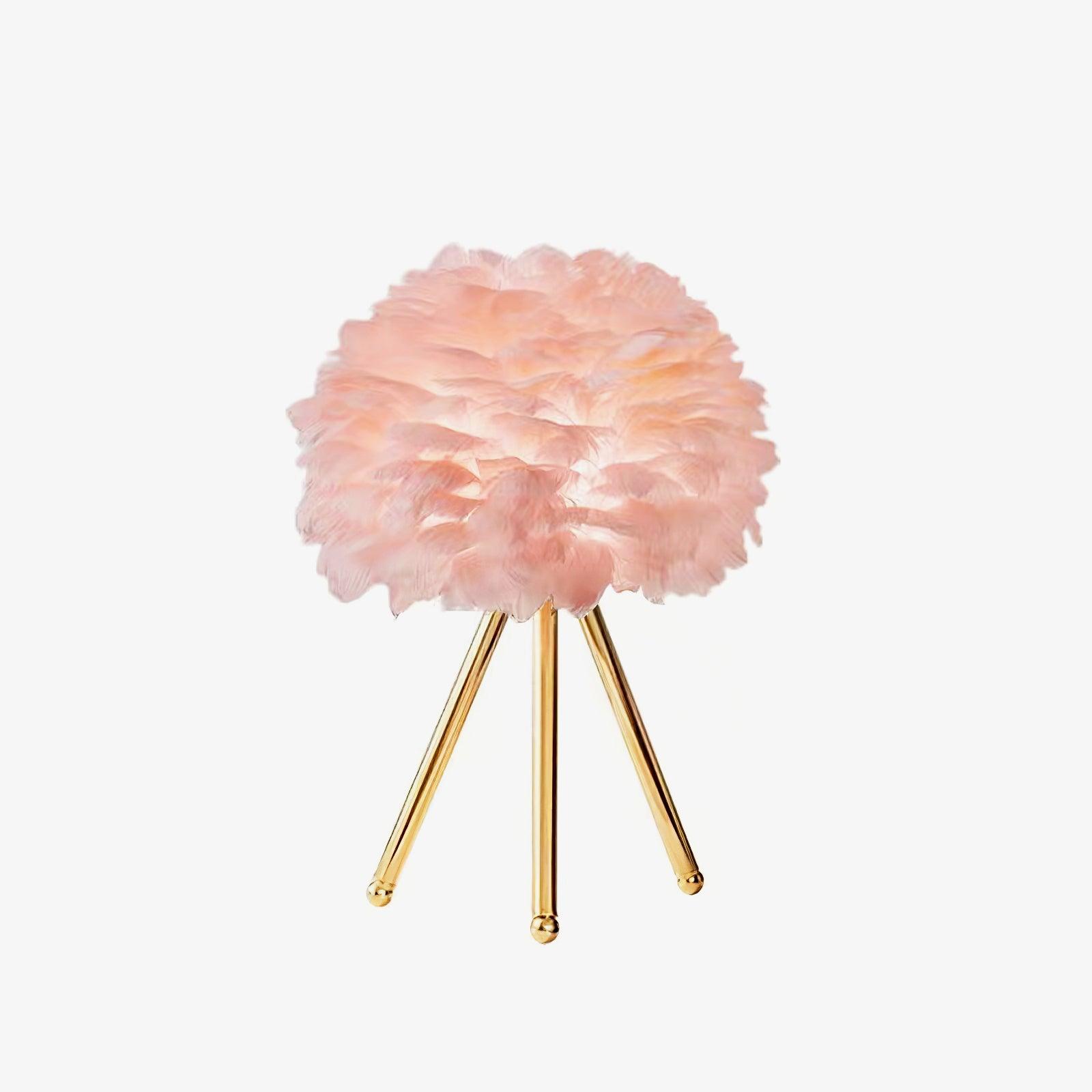 Goose Feather Table Lamp - Blowlighting