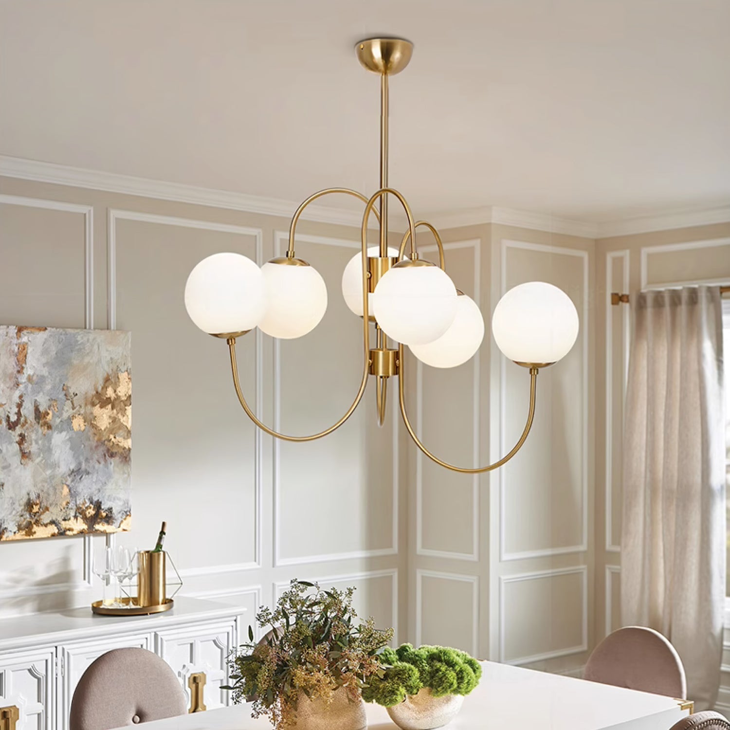 Gooseneck Chandelier - Blowlighting