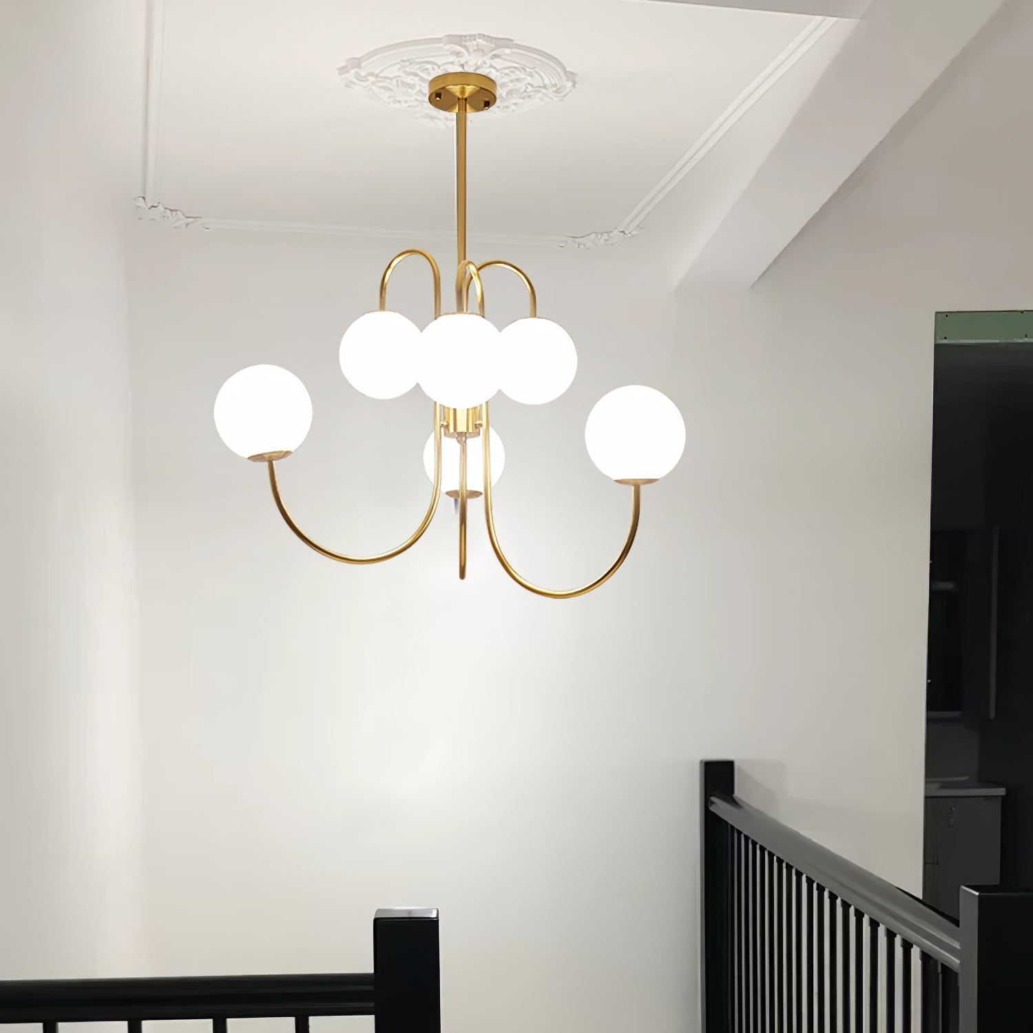 Gooseneck Chandelier - Blowlighting