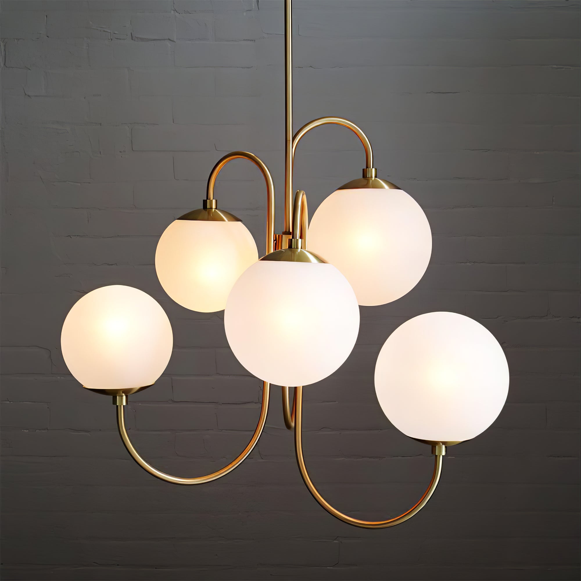 Gooseneck Chandelier - Blowlighting