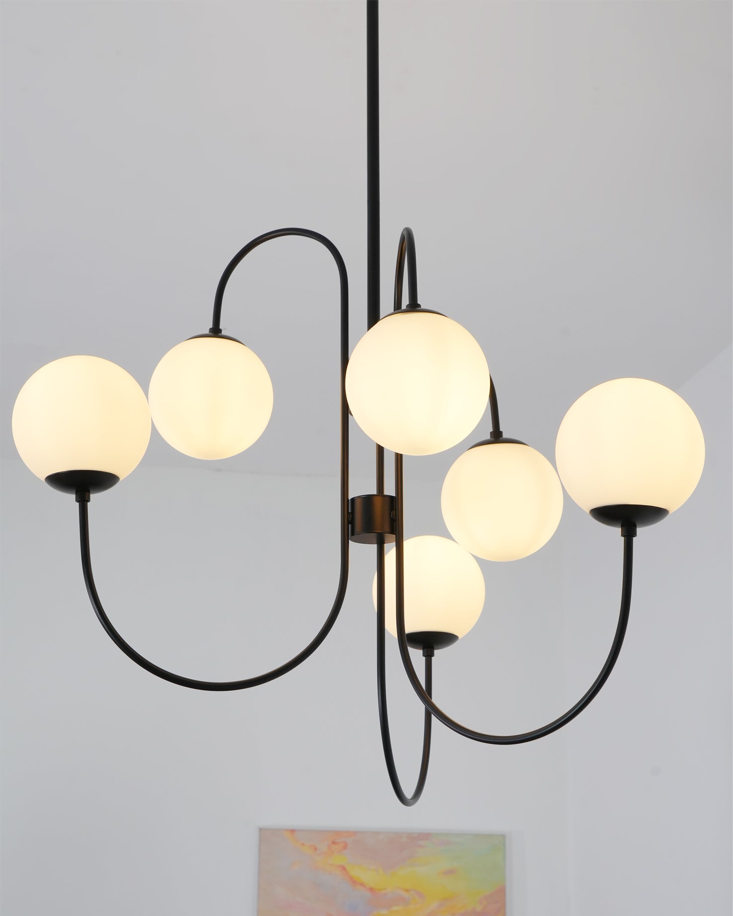 Gooseneck Chandelier - Blowlighting