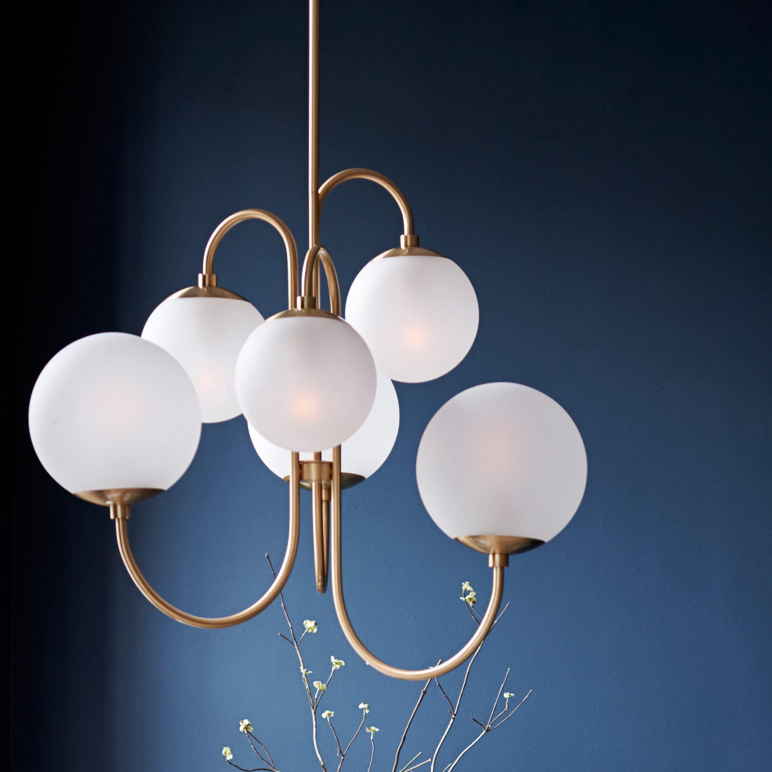 Gooseneck Chandelier - Blowlighting