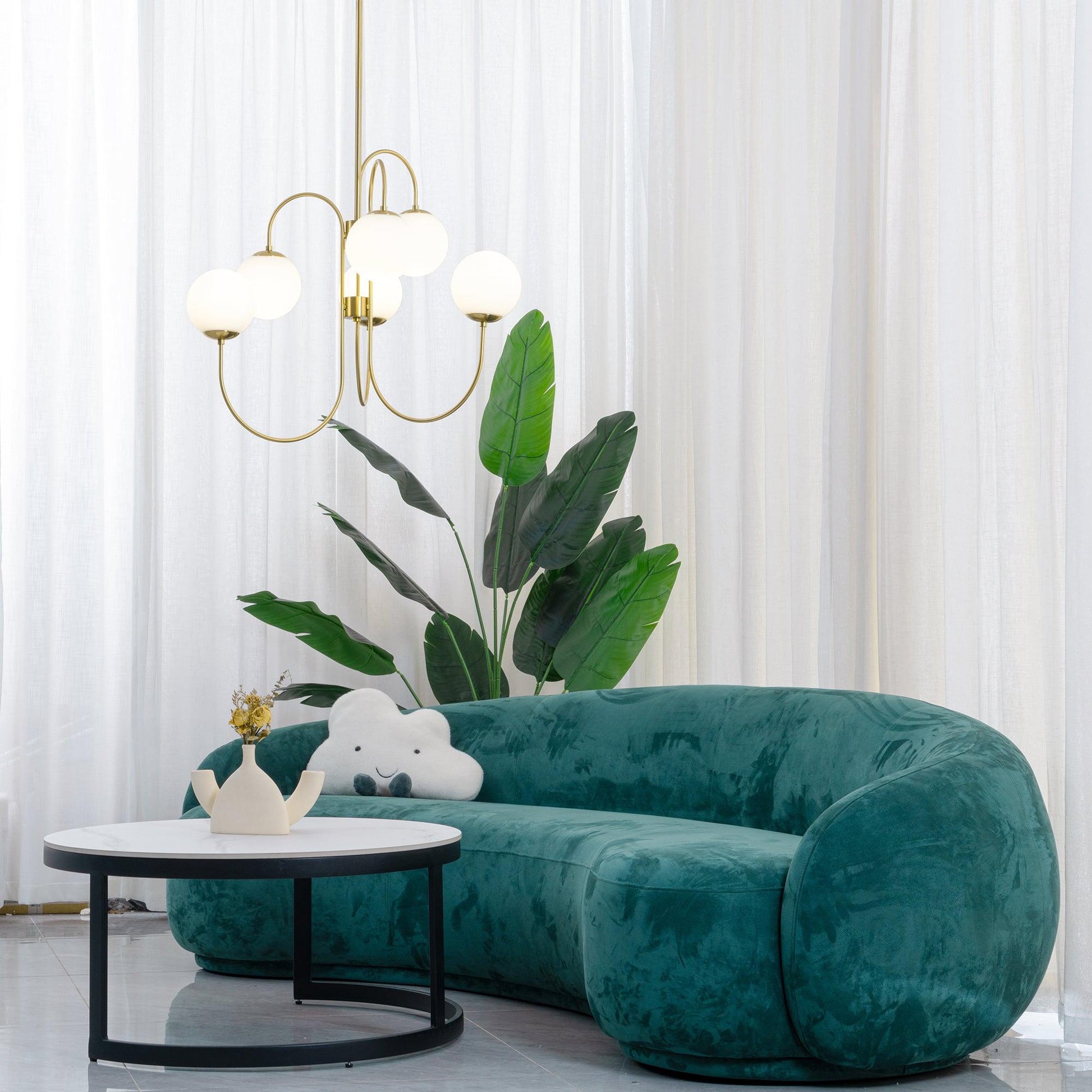 Gooseneck Chandelier - Blowlighting