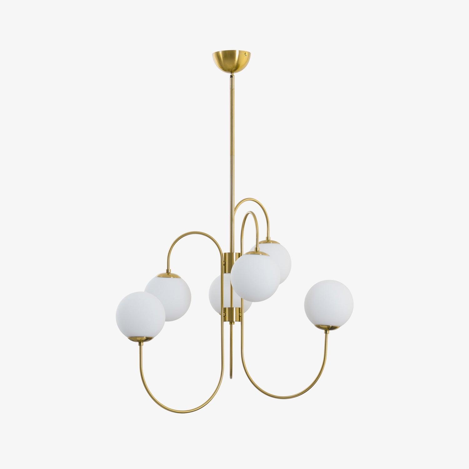 Gooseneck Chandelier - Blowlighting