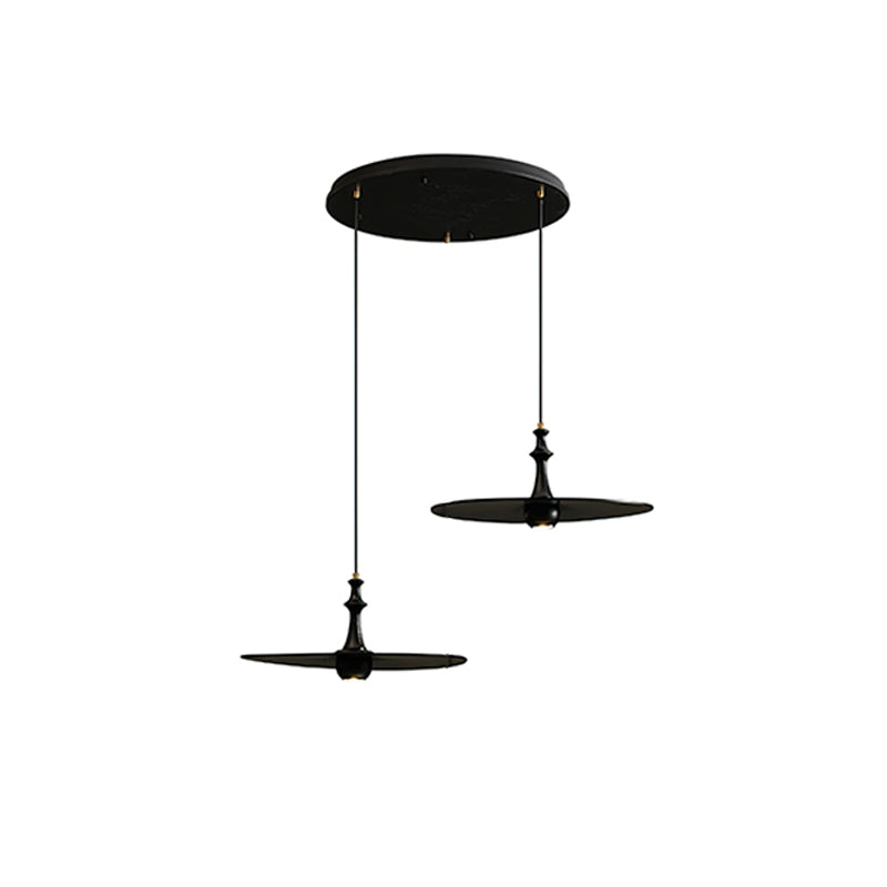 Syrinyra Sculptural Wood Disc Pendant Light - Blowlighting