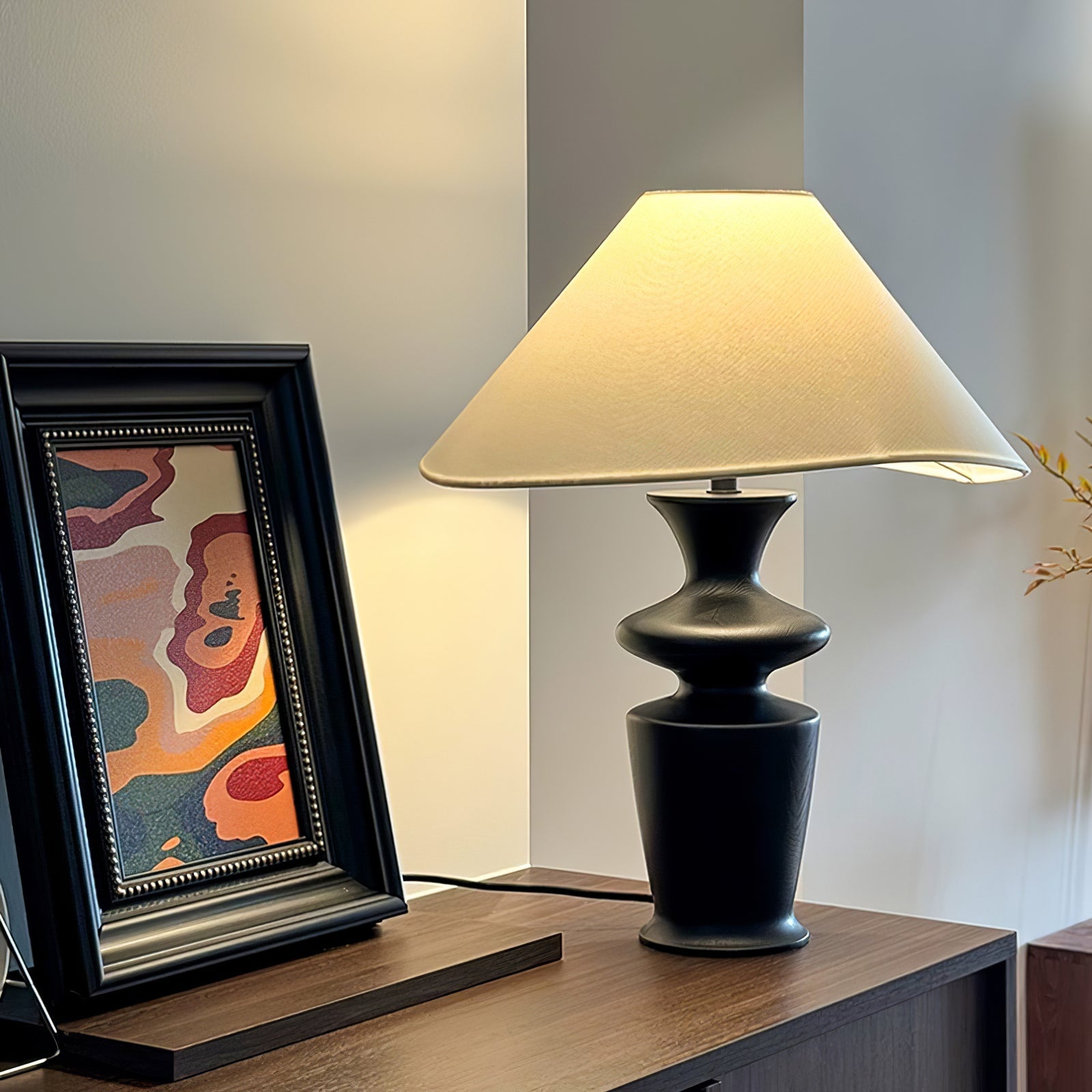 Grace Wood Table Lamp - Blowlighting