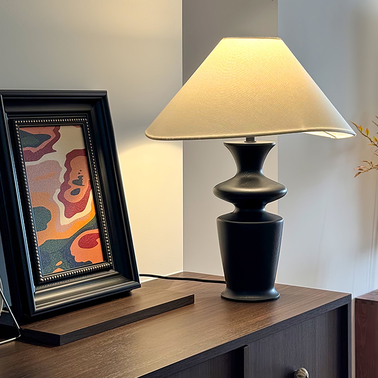 Grace Wood Table Lamp - Blowlighting